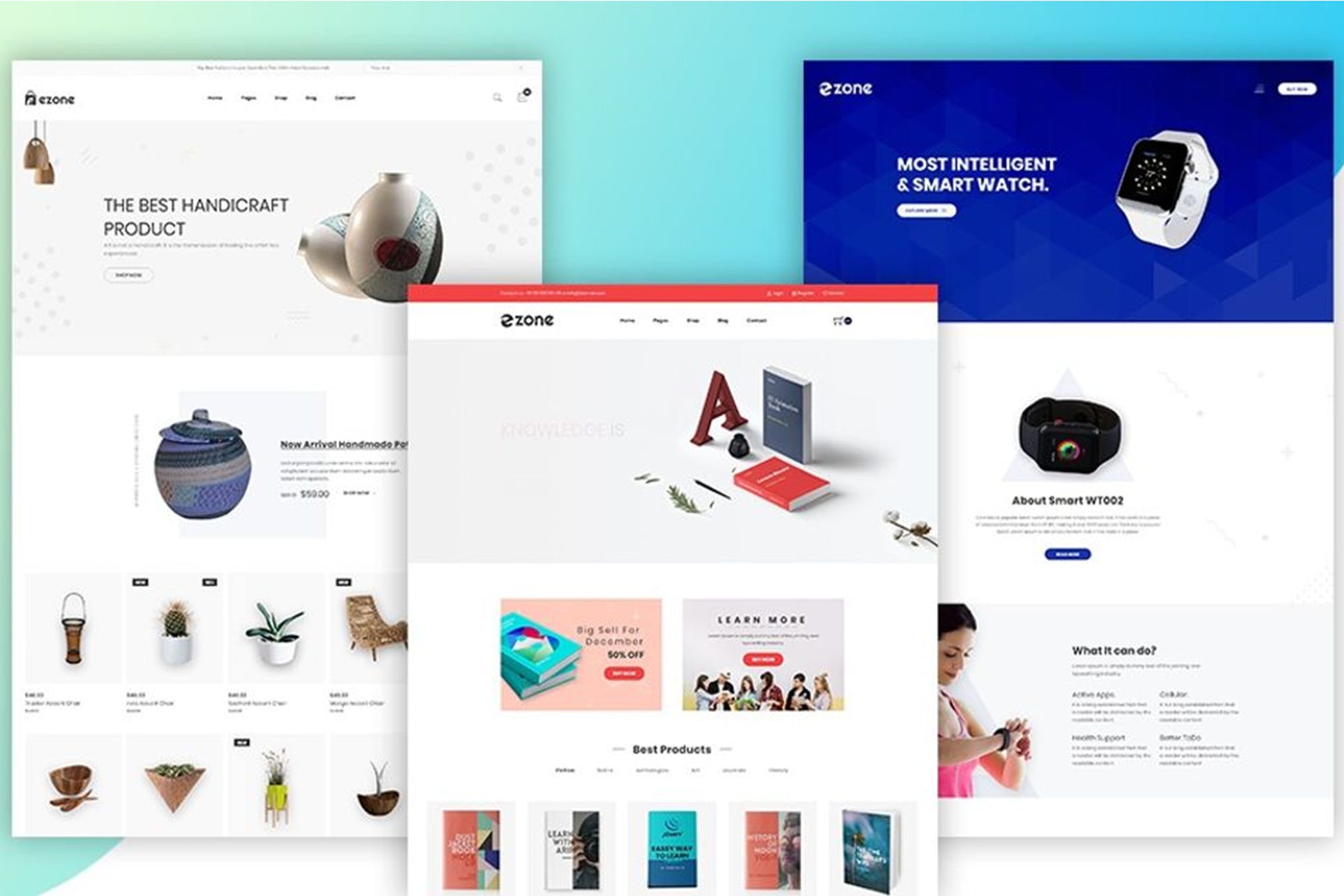 Ezone – Mega Shop eCommerce HTML Template