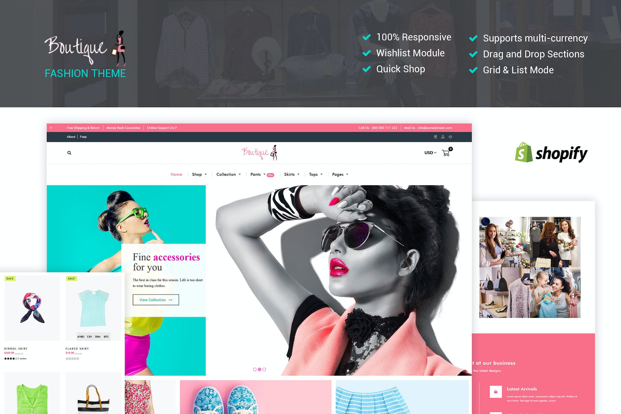 Fashion Boutique – Responsive Shopify Theme