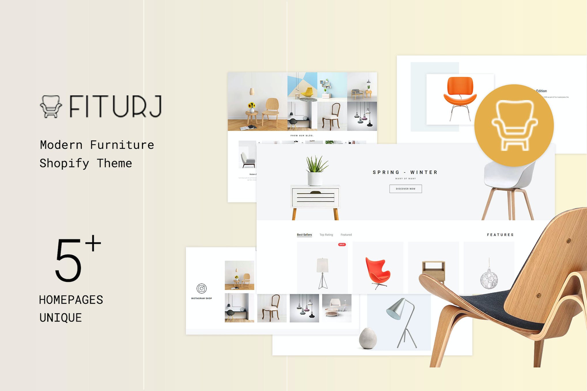 Fiturj – Modern Furniture Shopify Theme