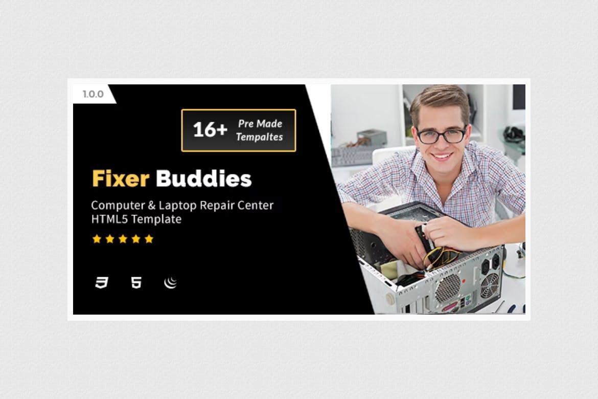 Fixer Buddies – Computer Repair HTML5 Template