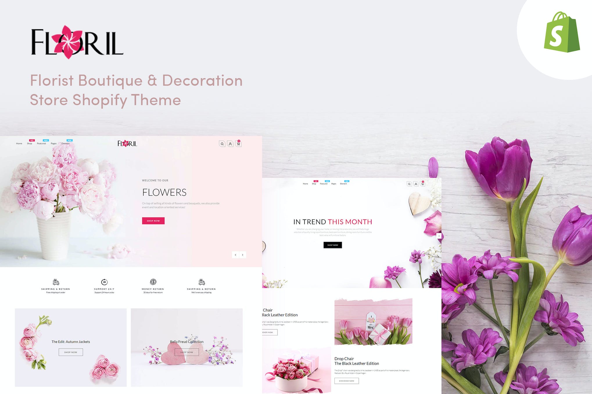 Floril – Florist Boutique & Decoration Store