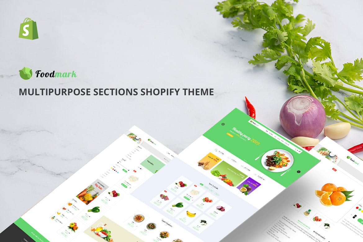 Foodmarket – Responsive Shopify Theme