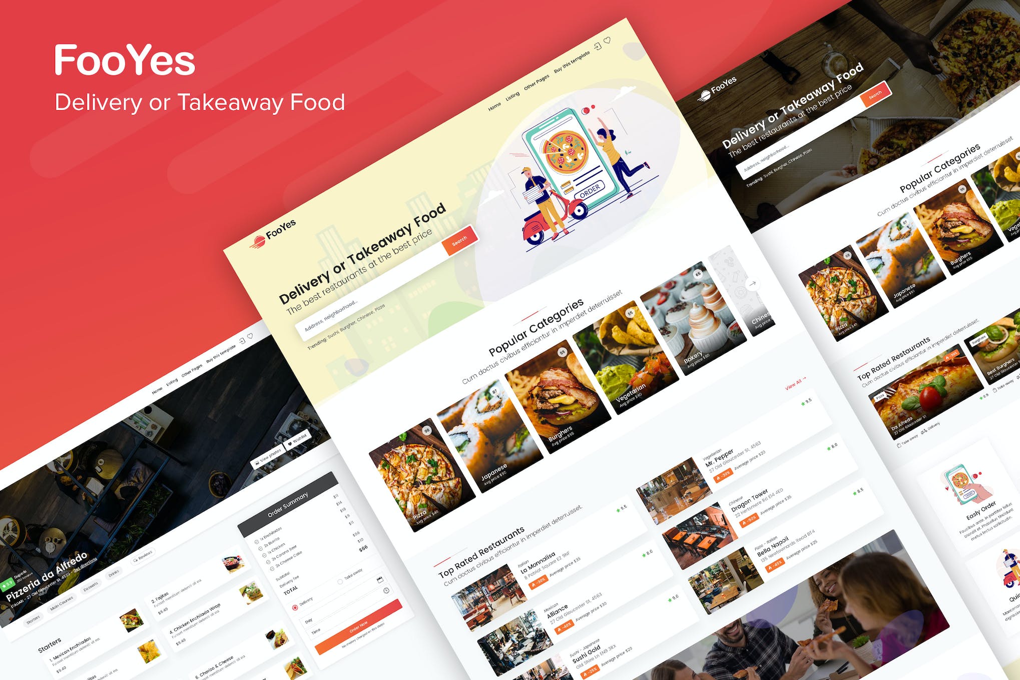 FooYes – Delivery or Takeaway Food