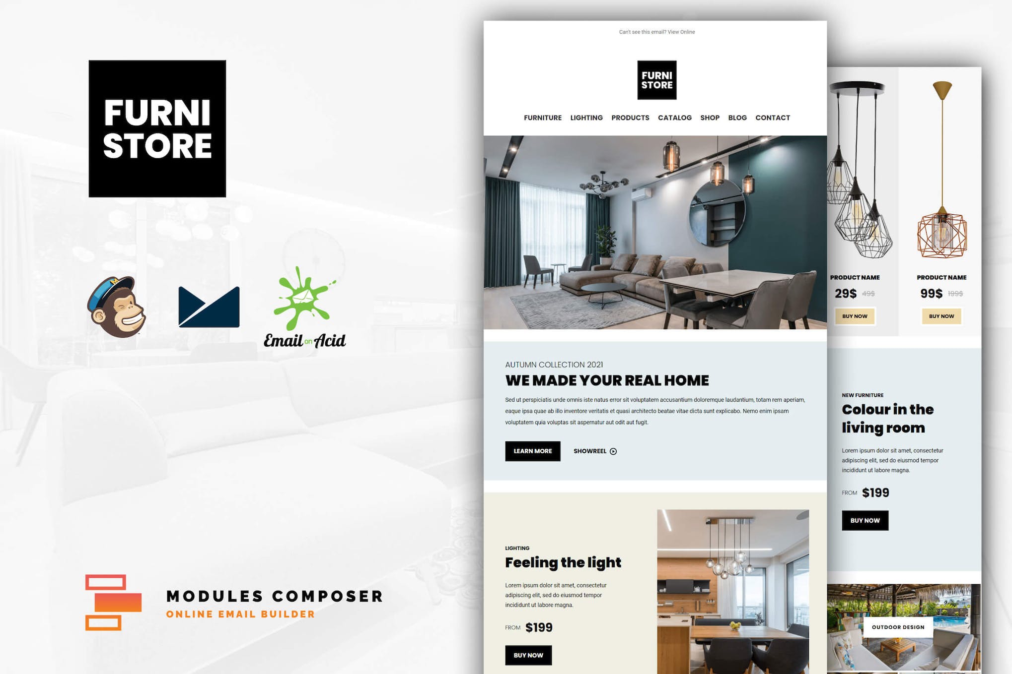 Furnistore – E-Commerce Responsive Email Template