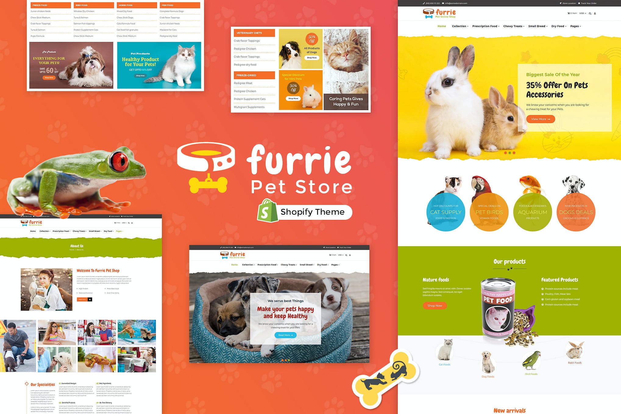 Furrie | Shopify Pet Store, Animal Care Services