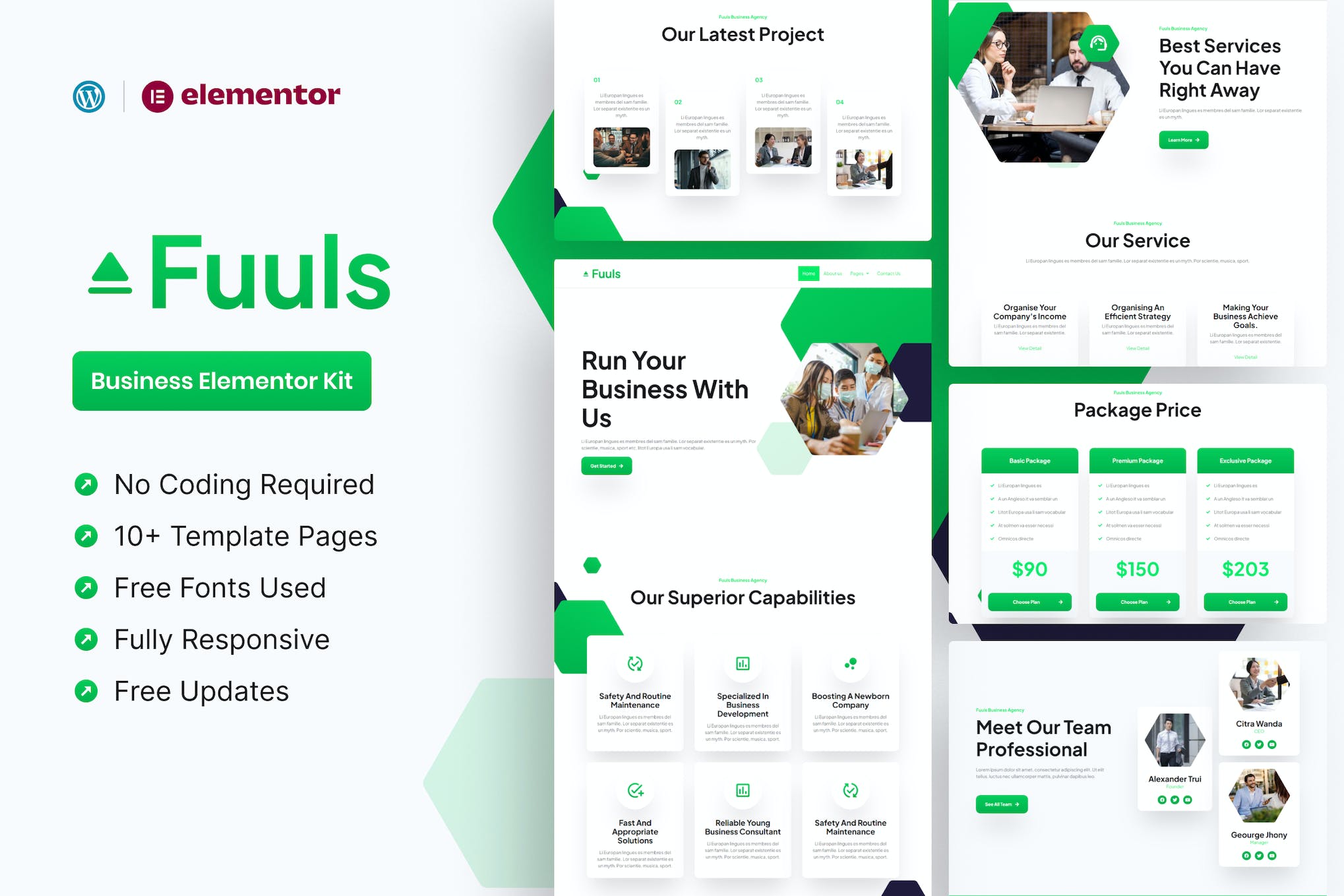 Fuuls –  Business Elementor Pro Template Kit