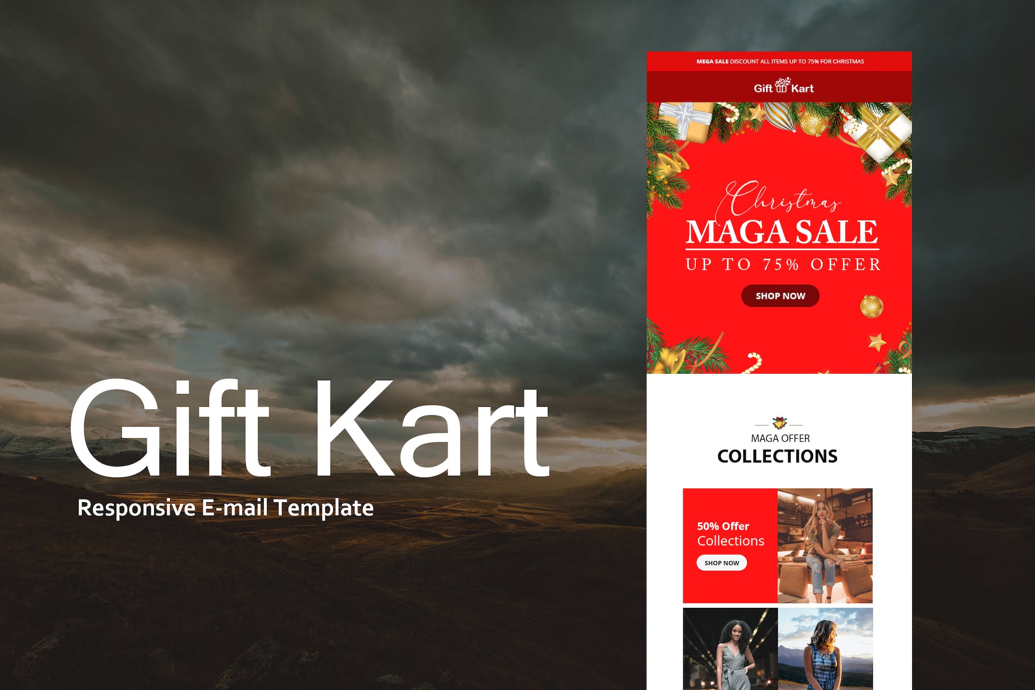 Gift Kart – Christmas Email Template