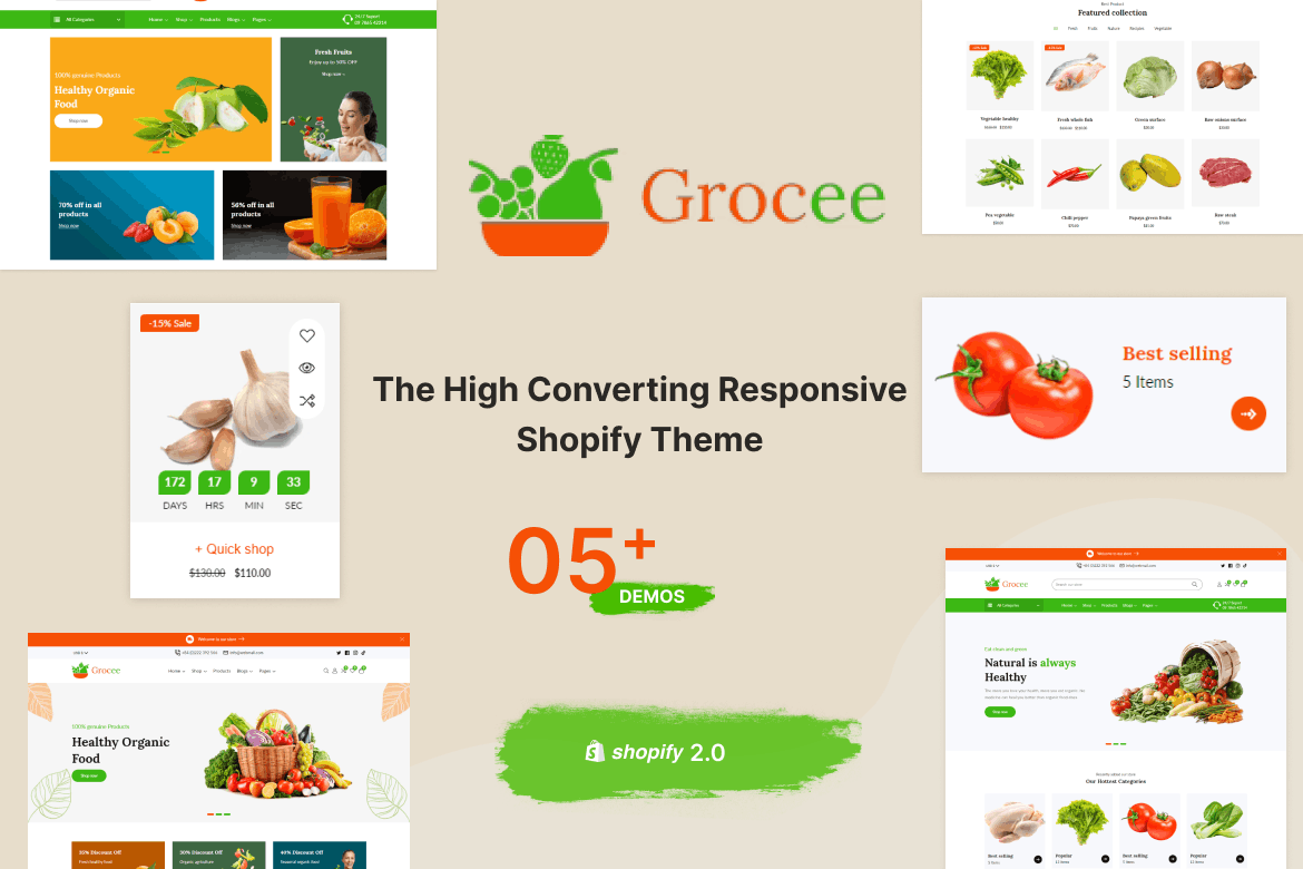 Grocee – Multipurpose Shopify Theme OS 2.0