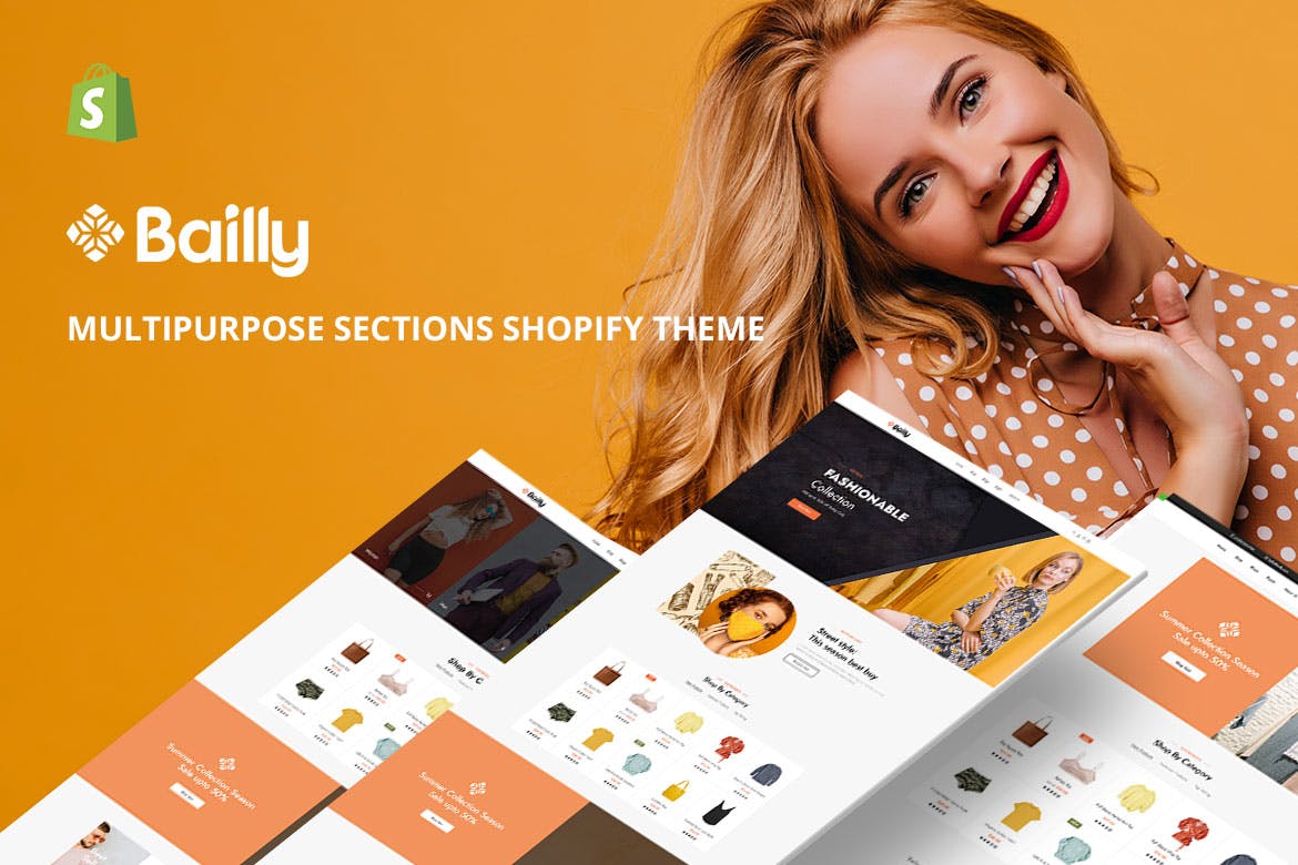 Gts Bailly – Multipurpose Sections Shopify Theme