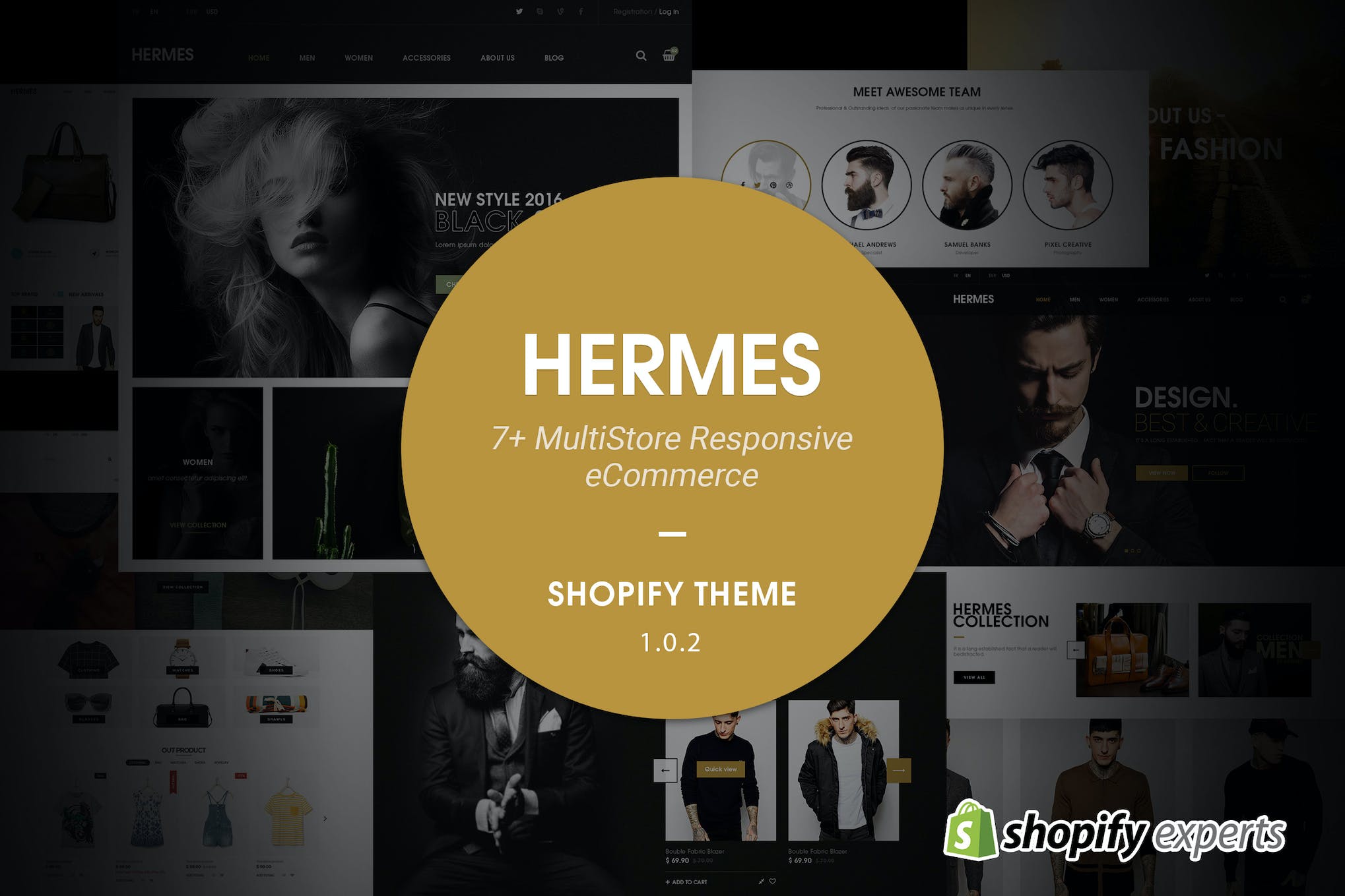 Hermes | Multi Store Responsive Shopify Theme