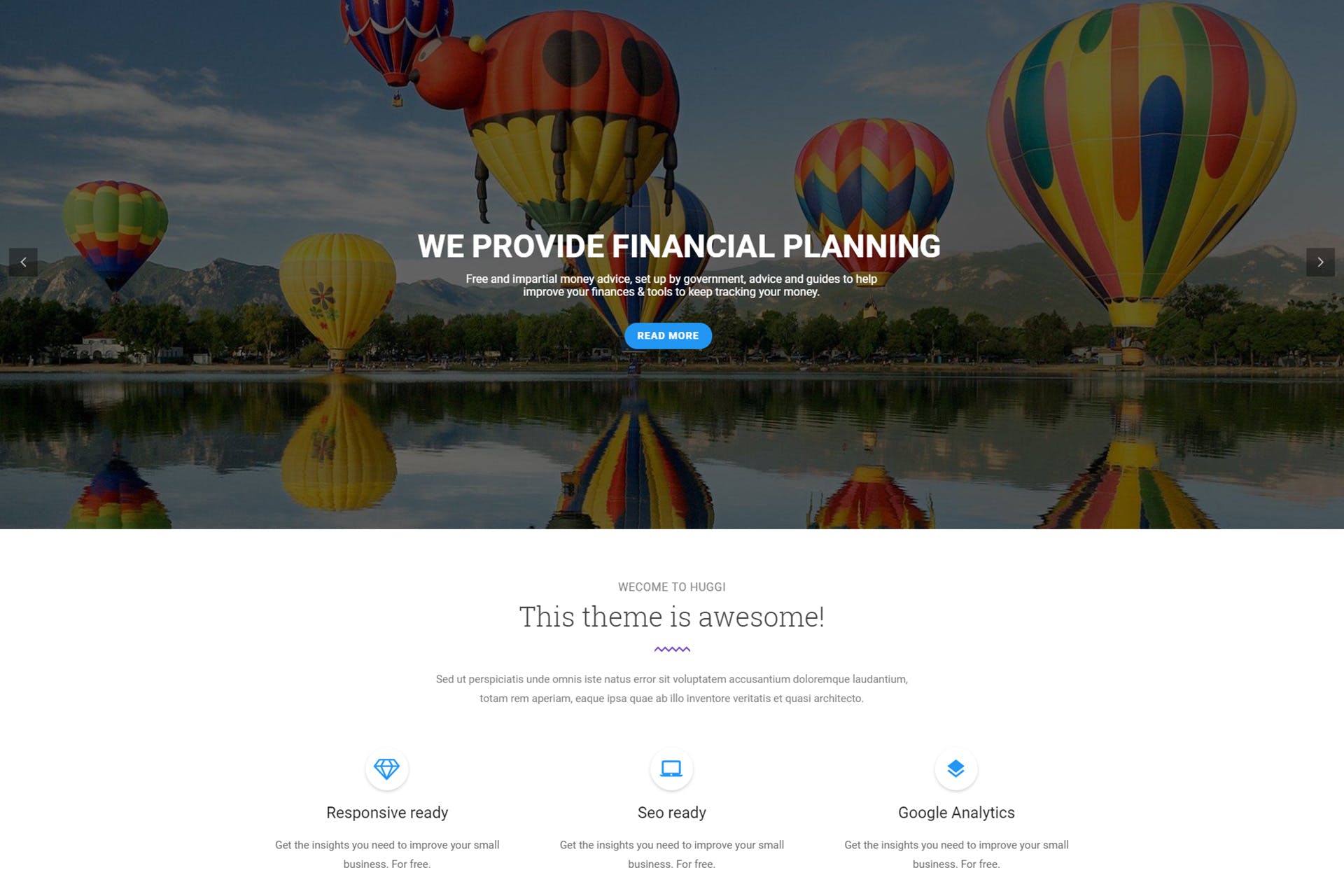 Huggi – Responsive Business Drupal Theme