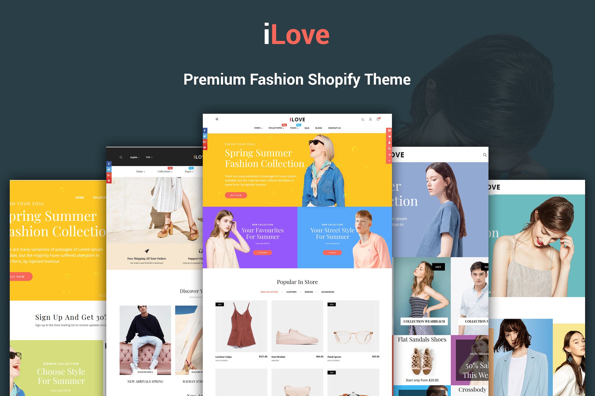 iLove – Highly Creative Responsive Shopify Theme