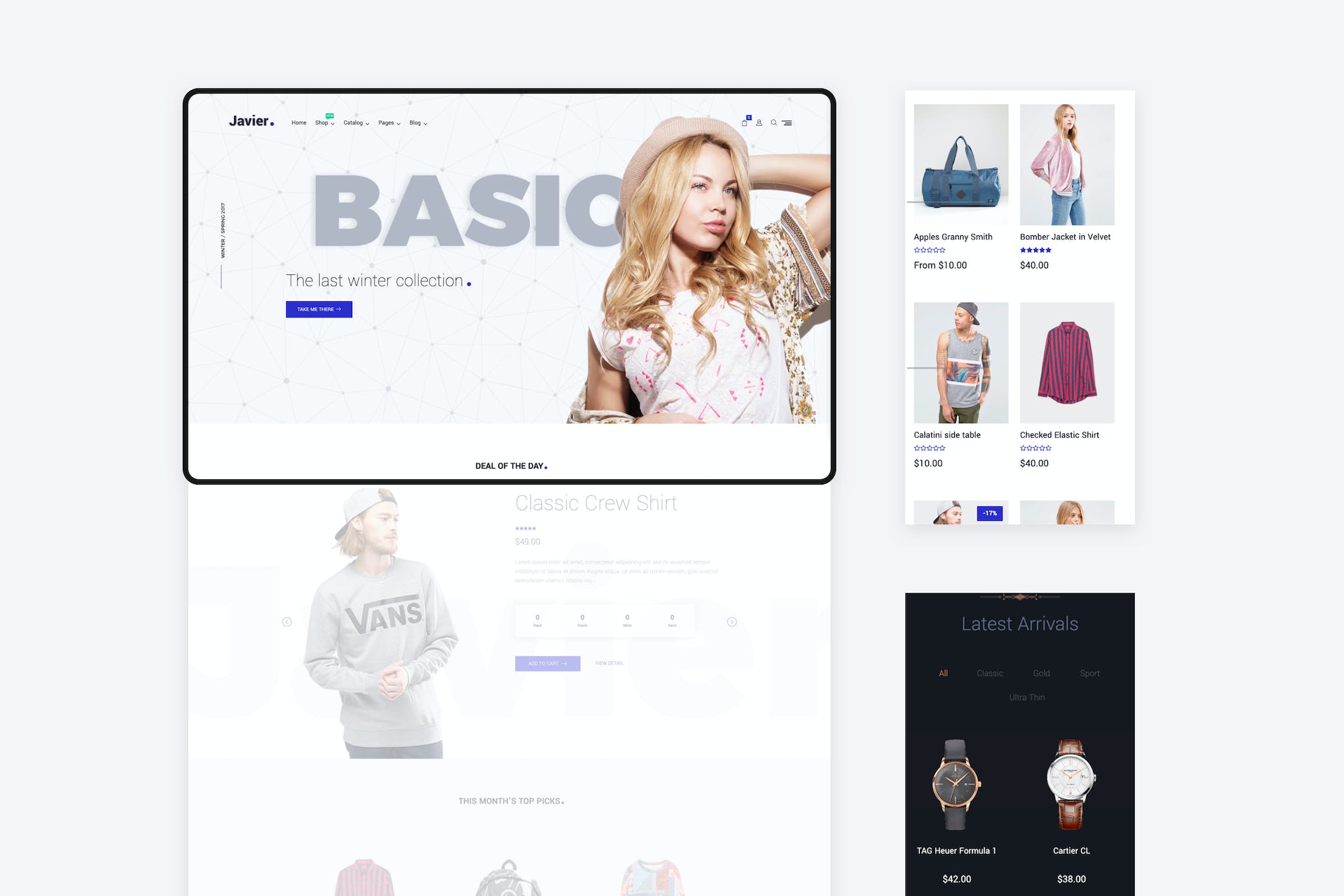 Javier – Premium Shopify Theme