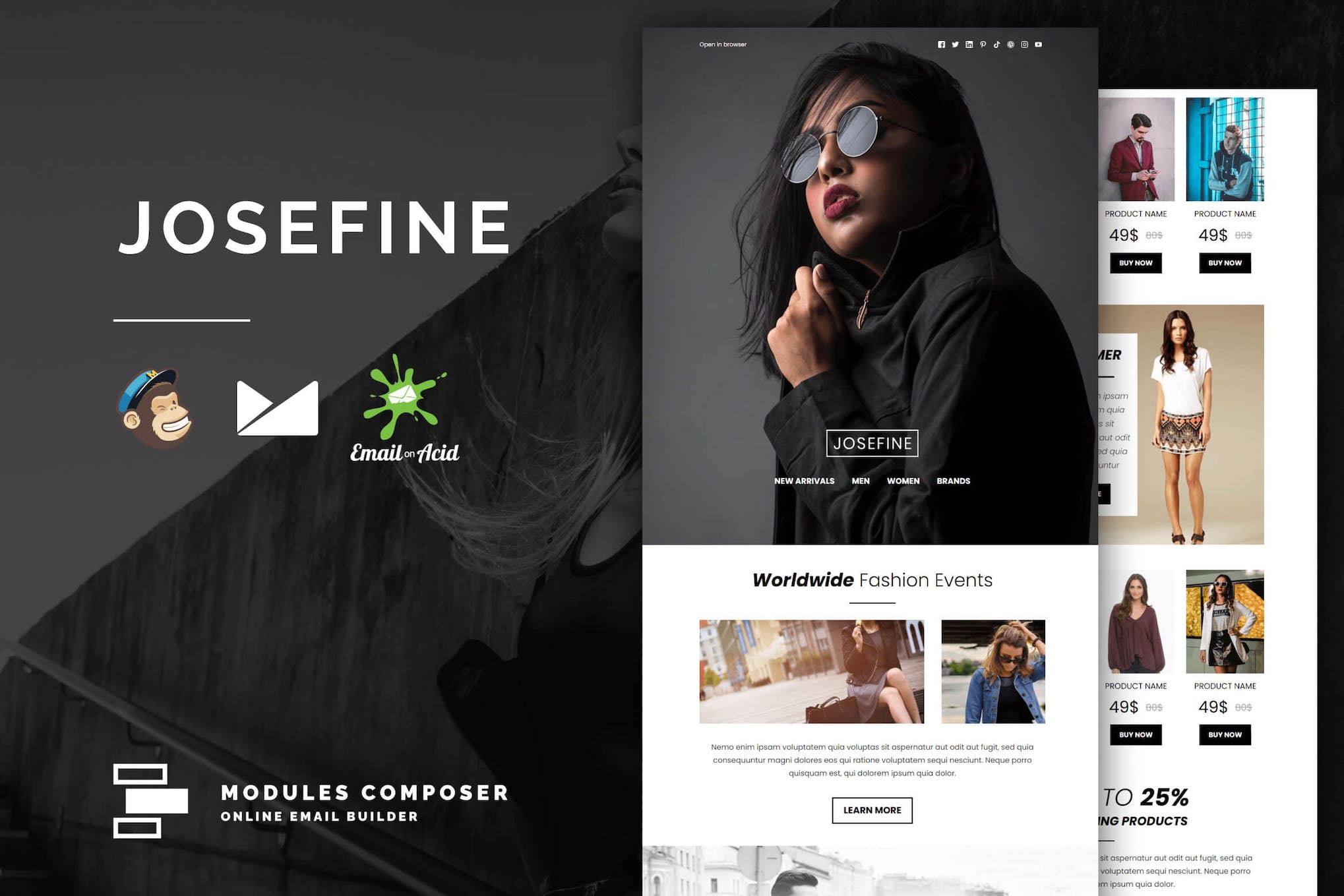 Josefine – E-commerce Responsive Email Template