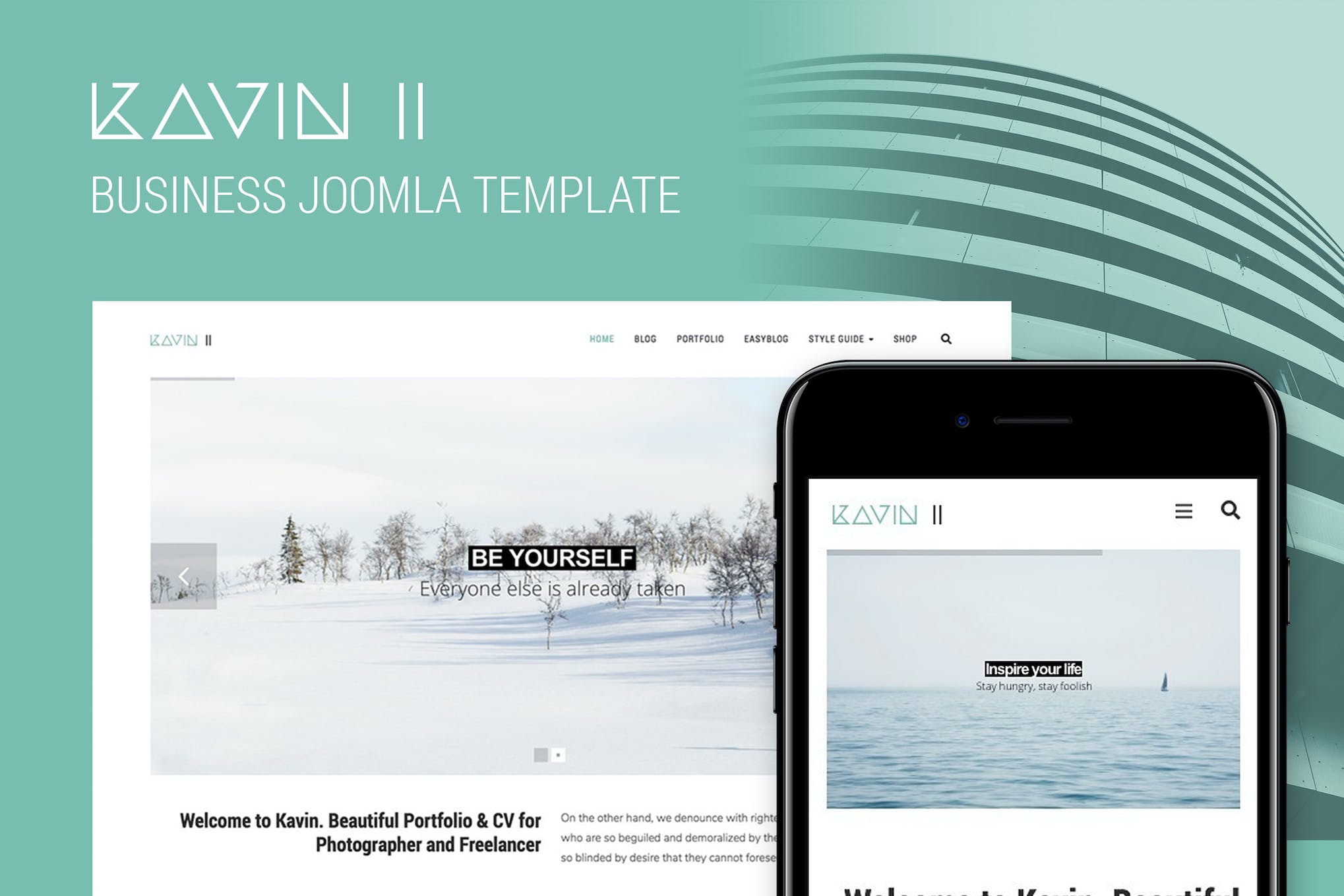 Kavin II – Business Joomla Template