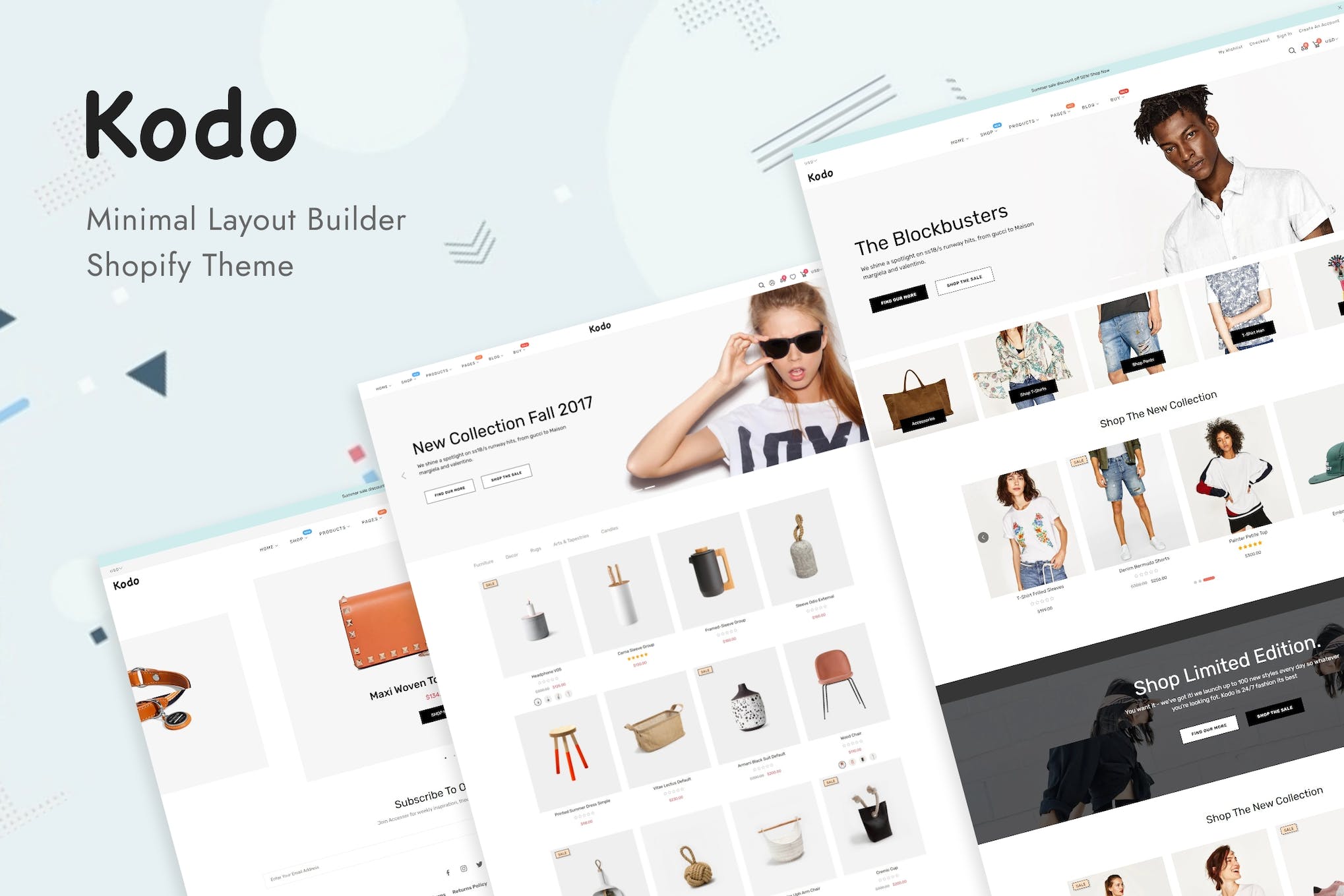 Kodo – Minimal Layout Builder Shopify Theme