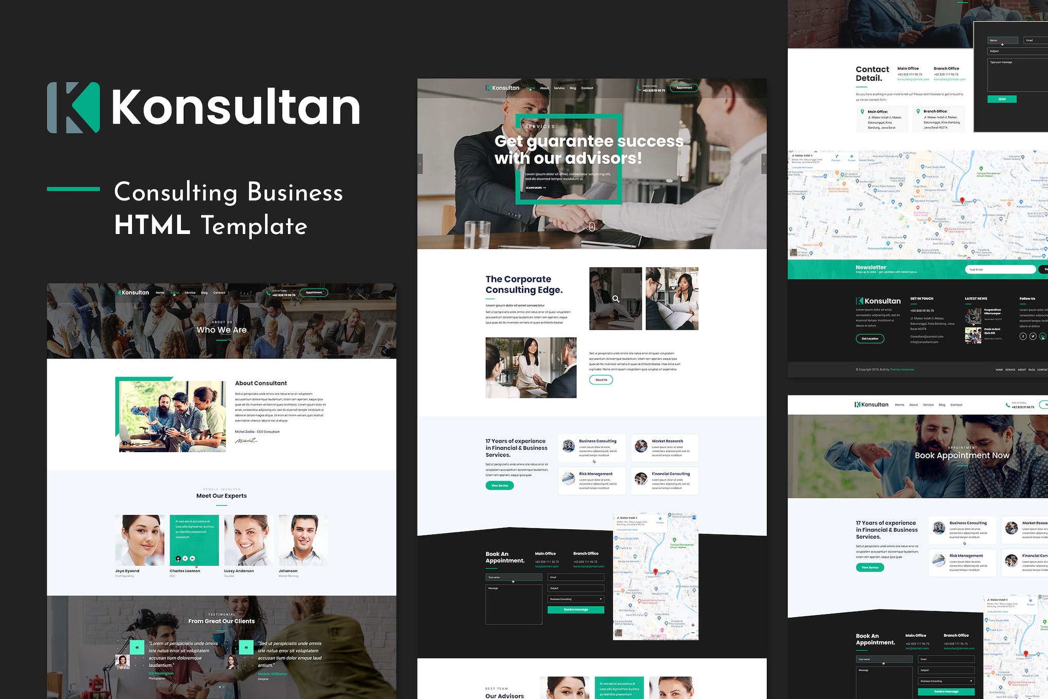 Konsultan | Consulting Business HTML Template