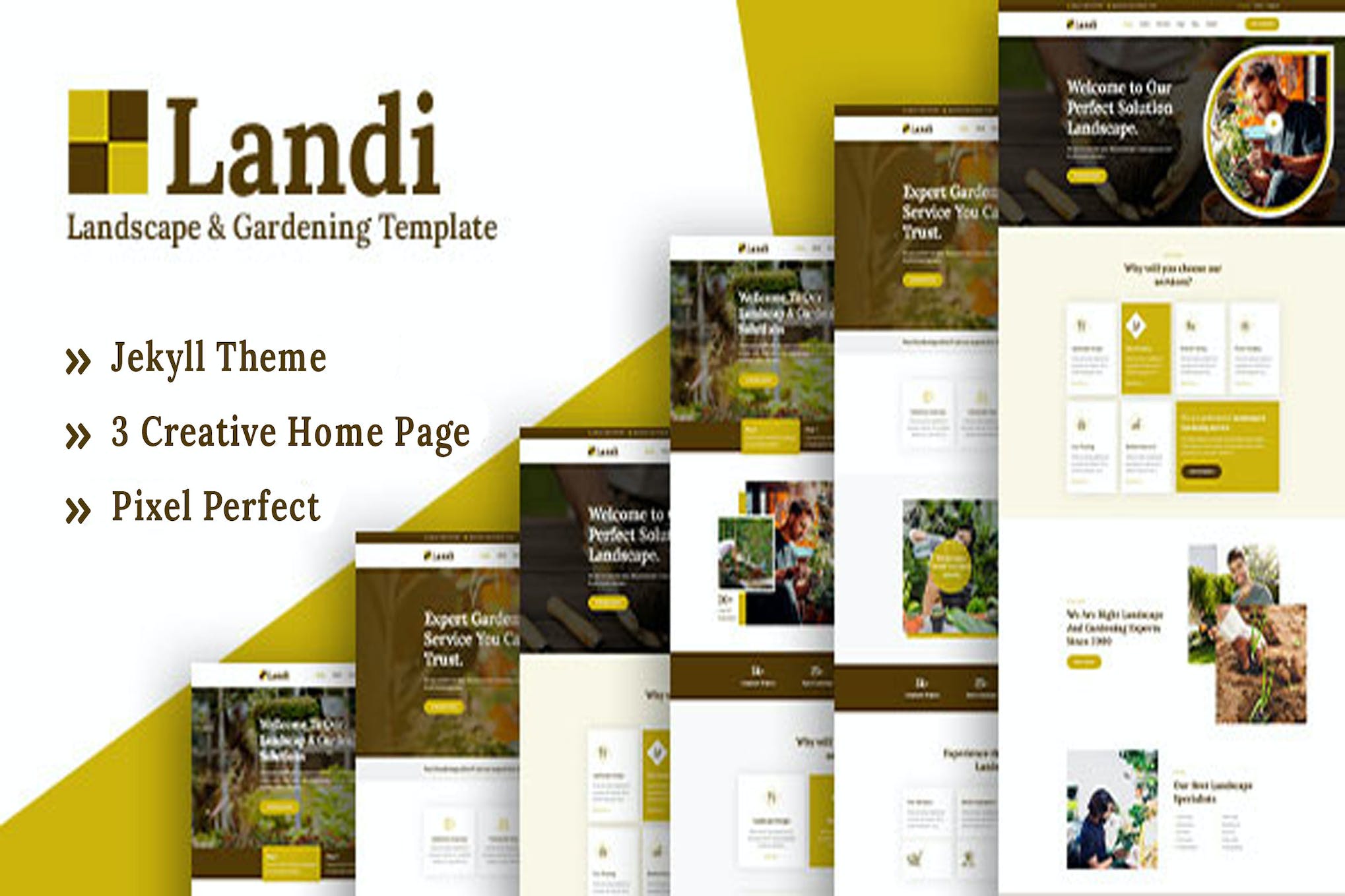 Landi – Landscape Gardening Jekyll Theme