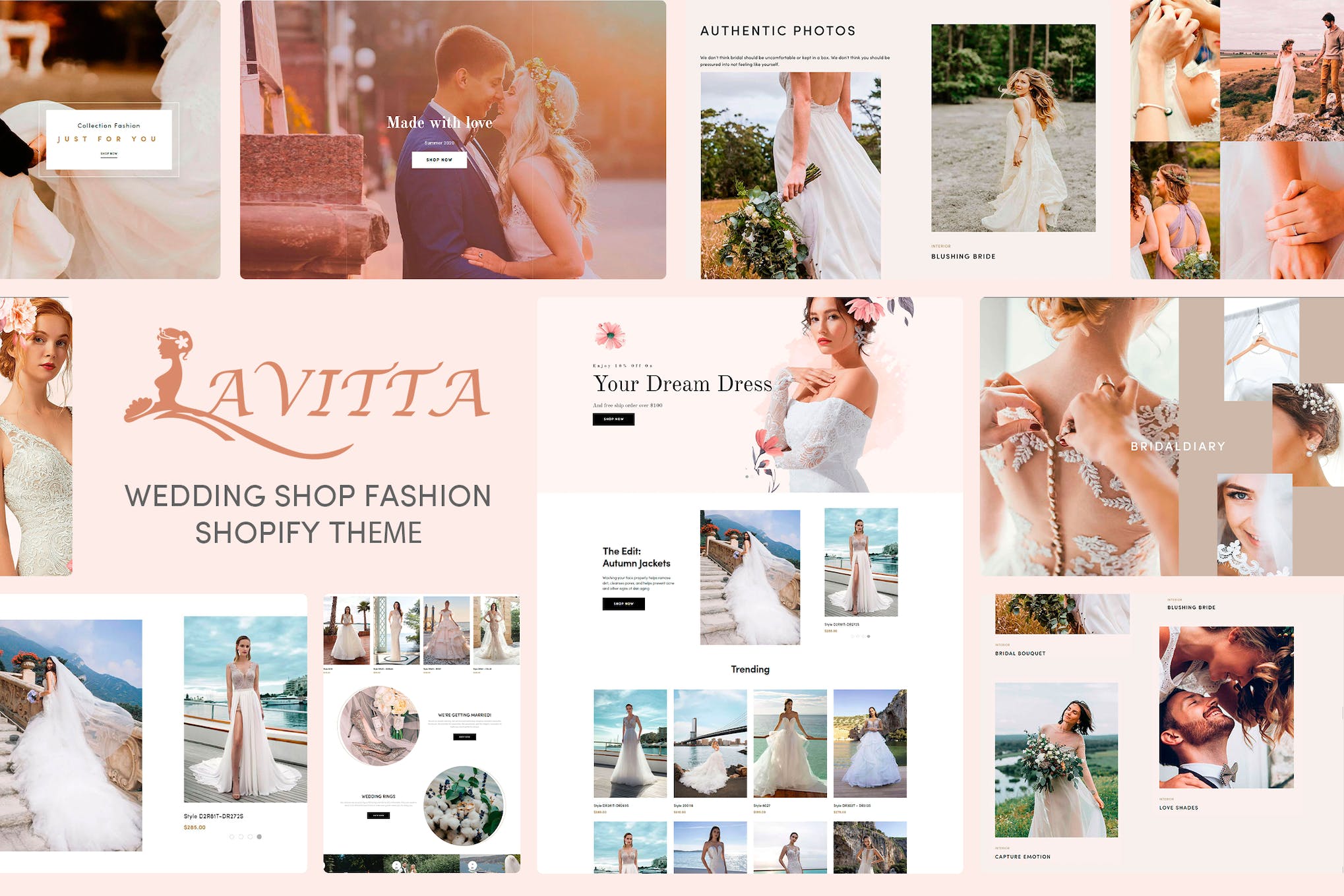 Lavitta – Wedding Shop Fashion Shopify Theme