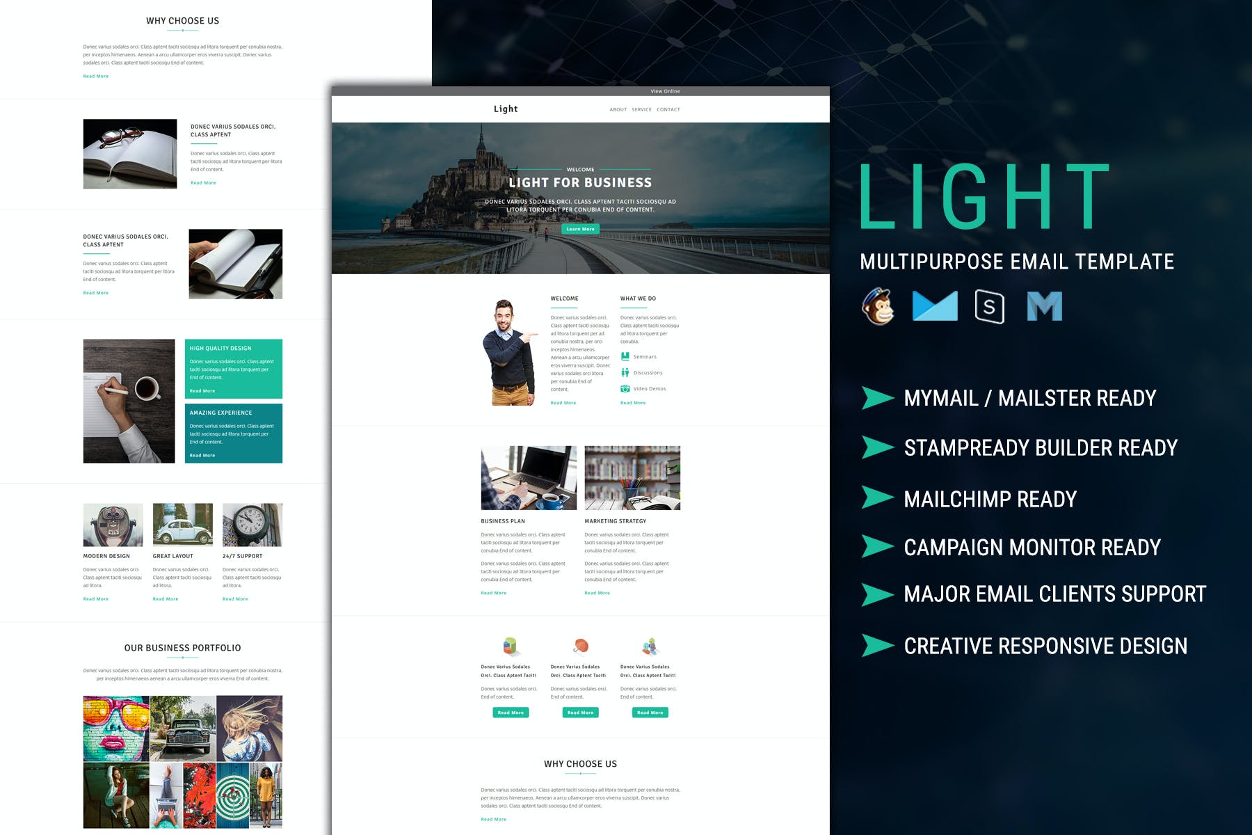 LIGHT – Multipurpose Responsive Email Template