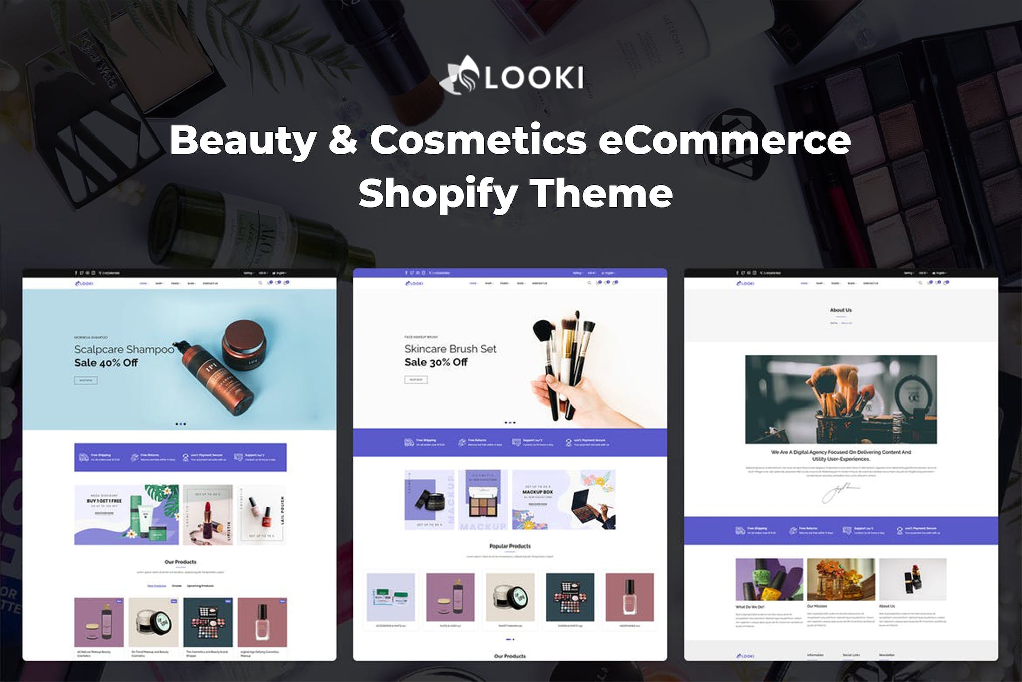 Looki – Beauty & Cosmetics eCommerce Shopify Theme