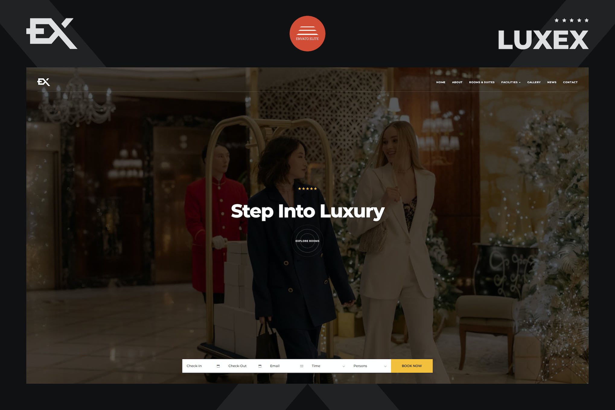 Luxex – The Hotel Template