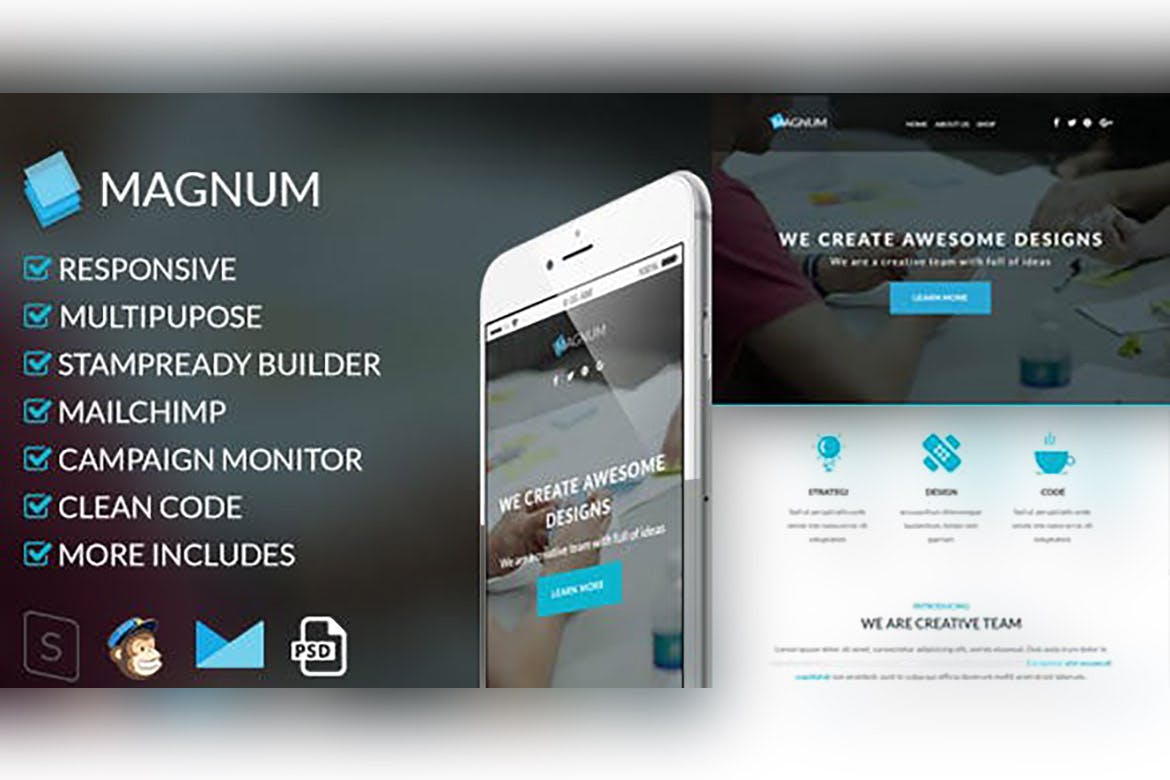 Magnum-Responsive Email Template