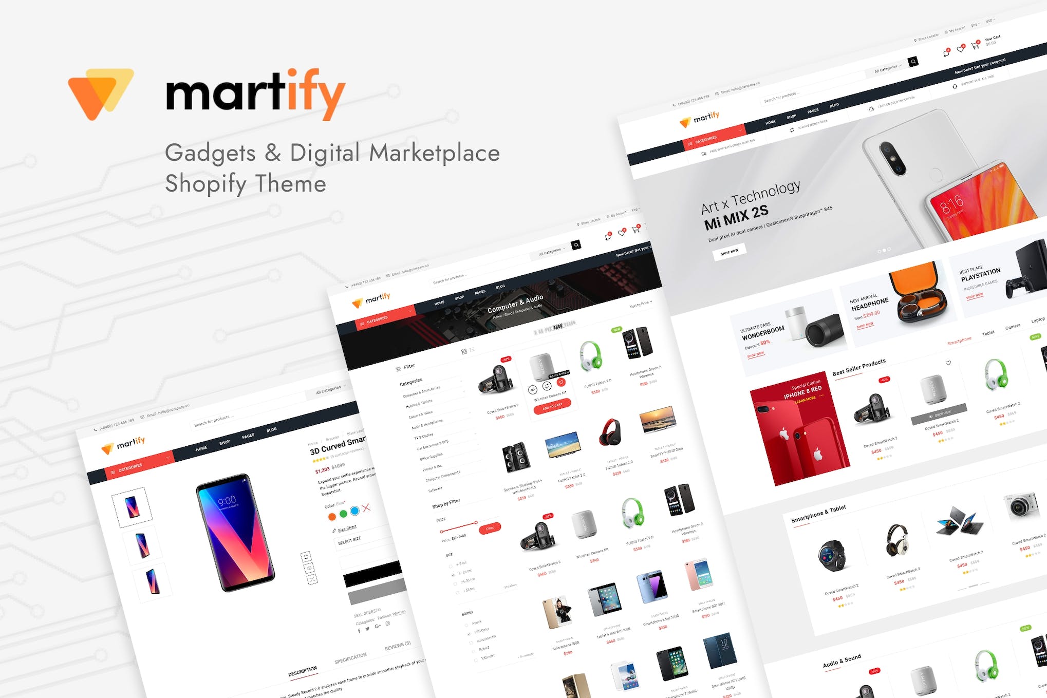 Martify – Digital Marketplace Shopify Theme