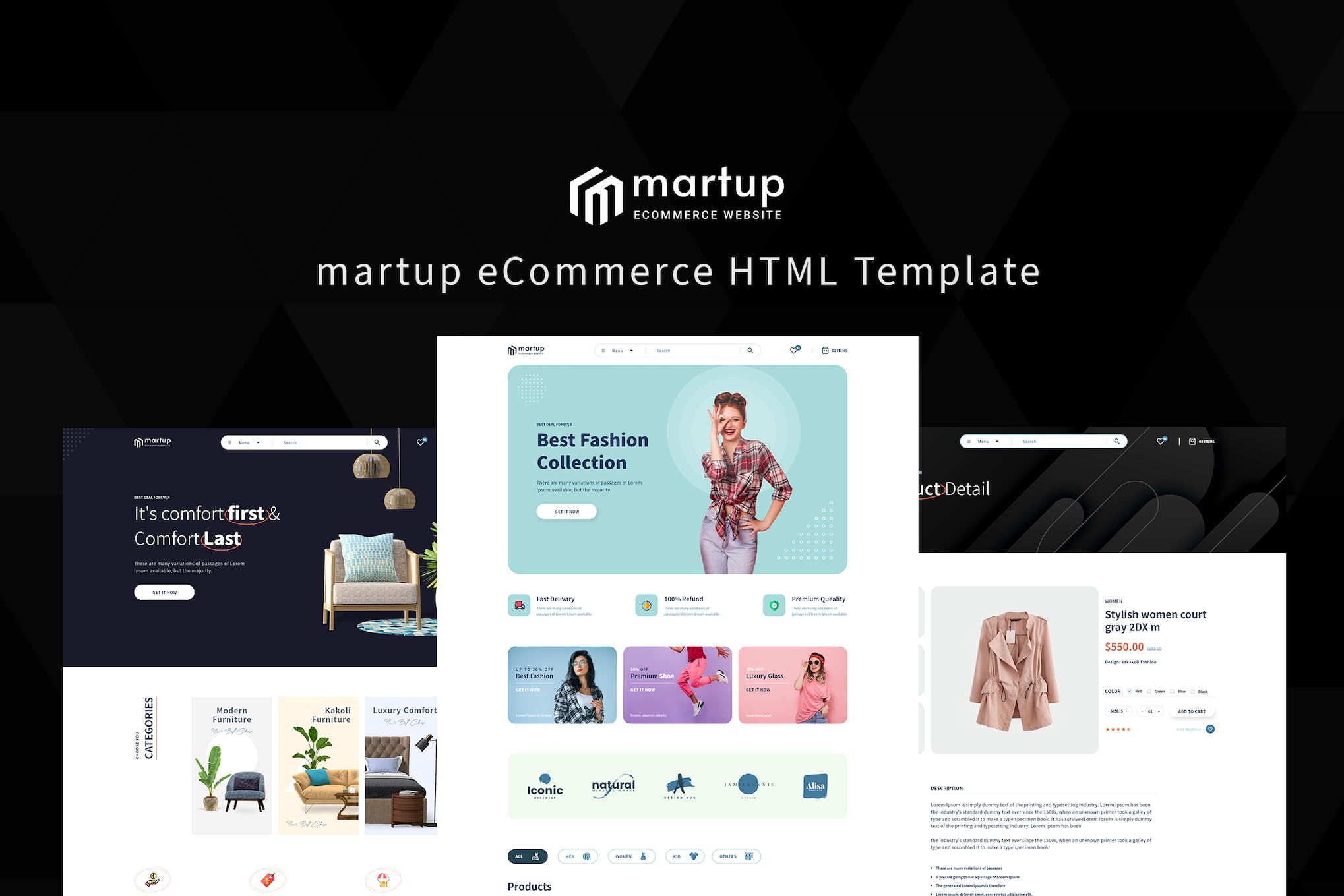 Martup – Multipurpose eCommerce HTML Template