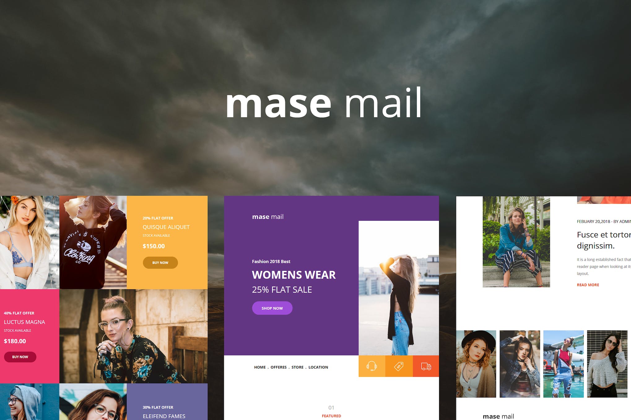 Mase Mail – Responsive E-mail Template