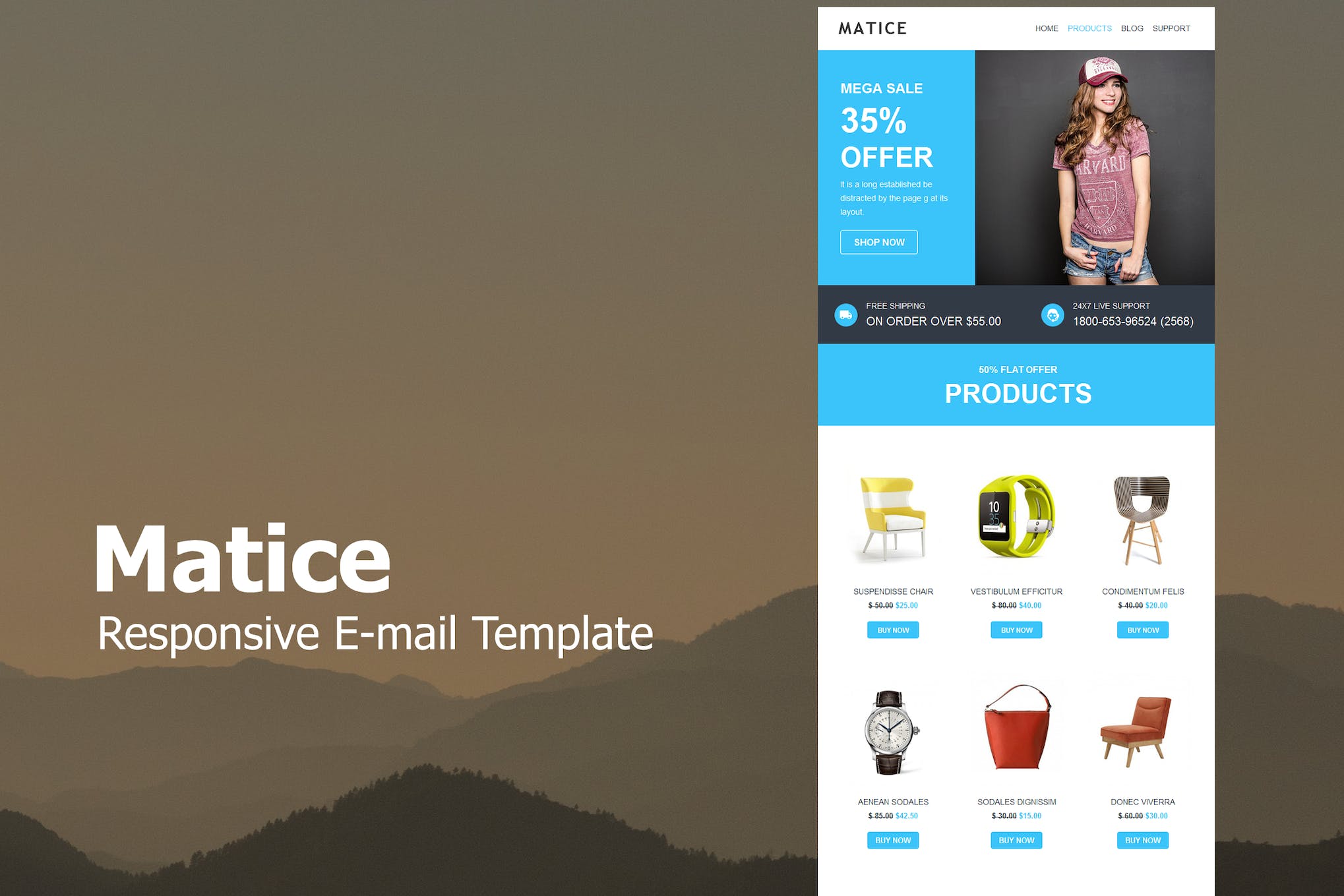 Matice – Responsive E-mail Template