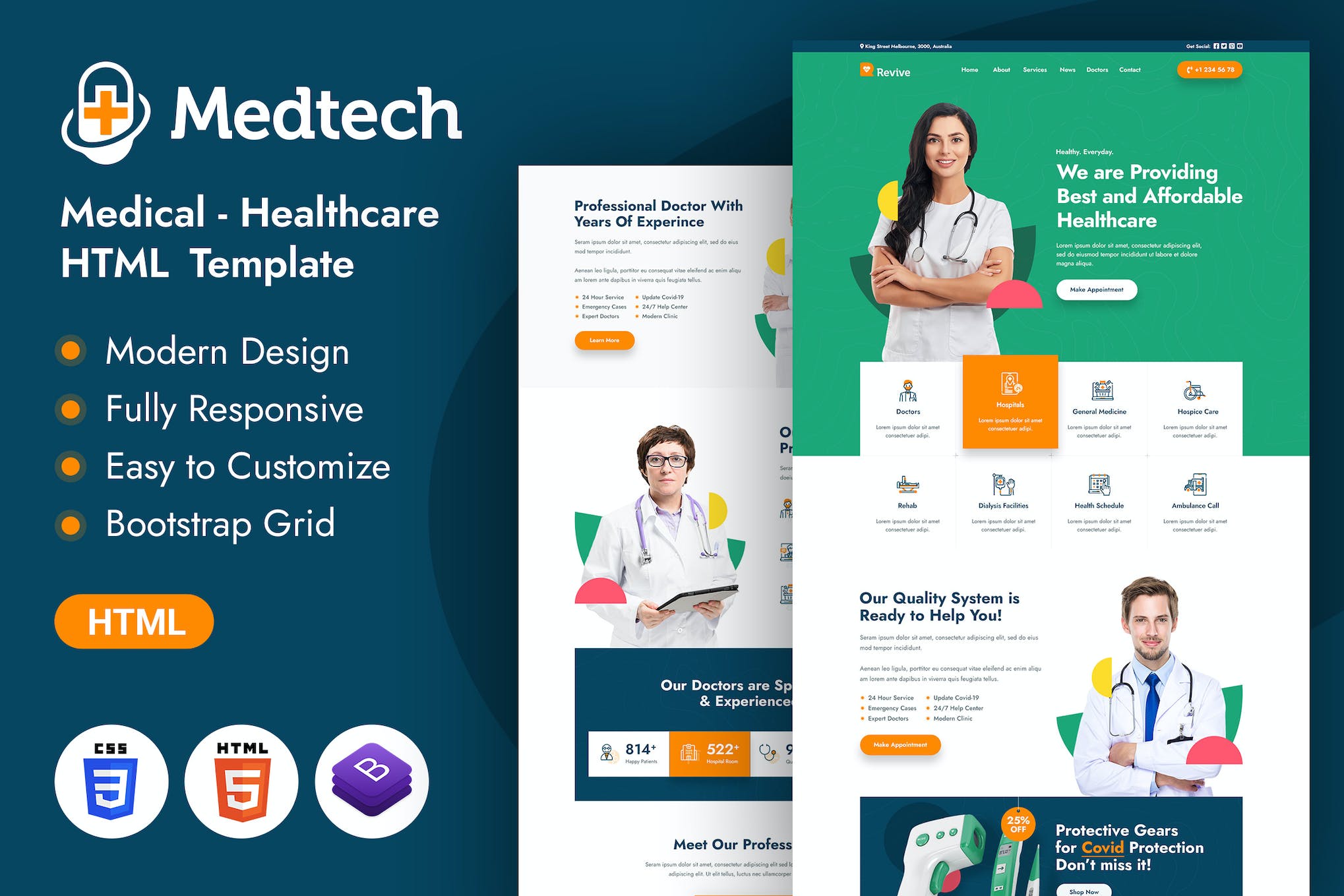 Medtech | HTML Template