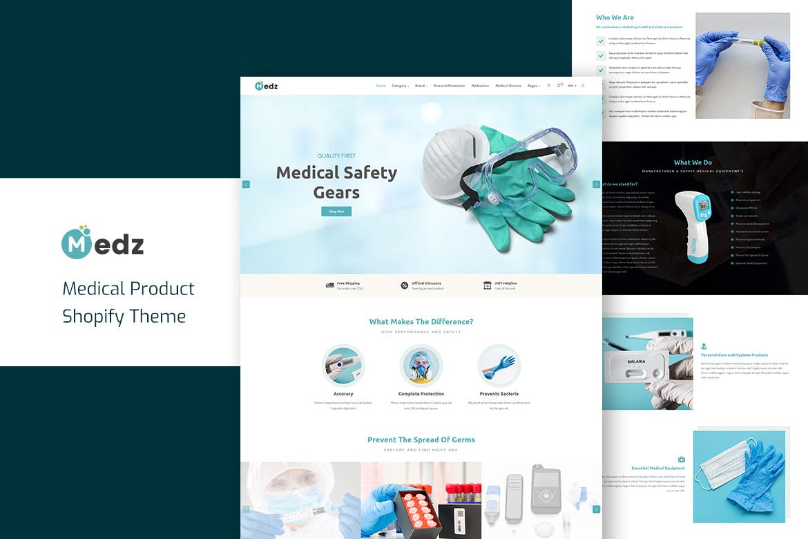 Medz – Medical Products Shopify Theme