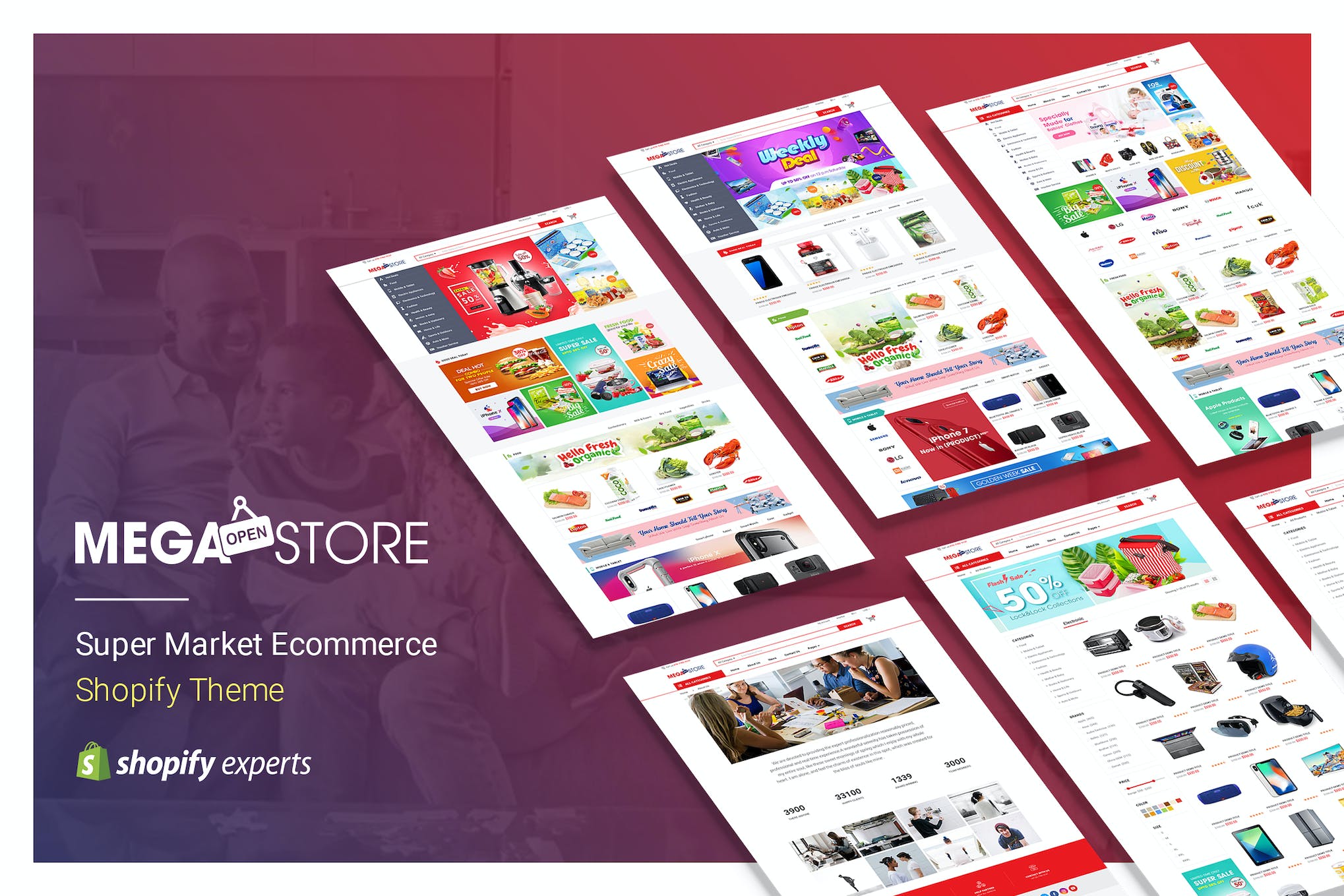 MegaStore | Super Market eCommerce Shopify Theme