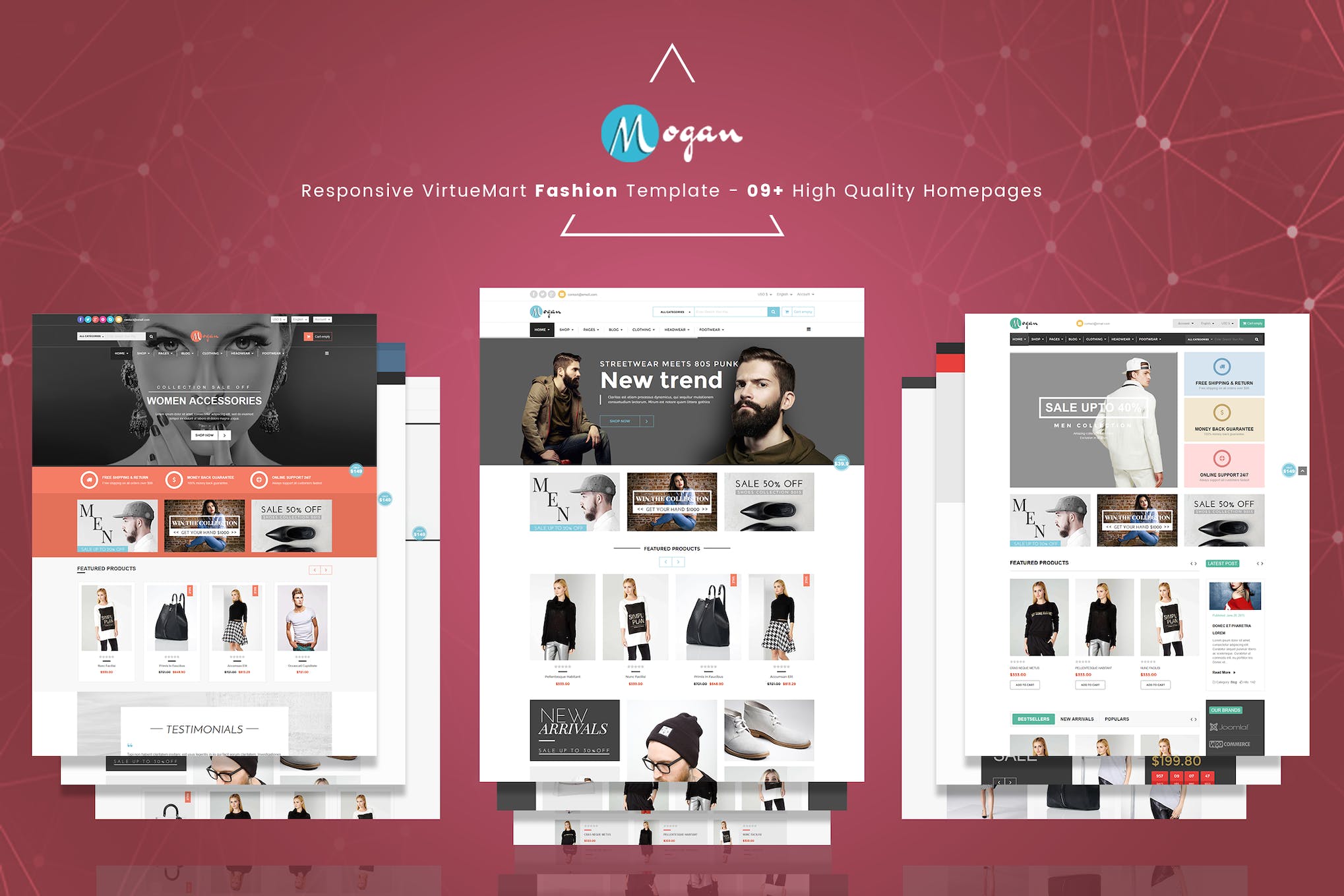 Mogan – Responsive VirtueMart Fashion Template