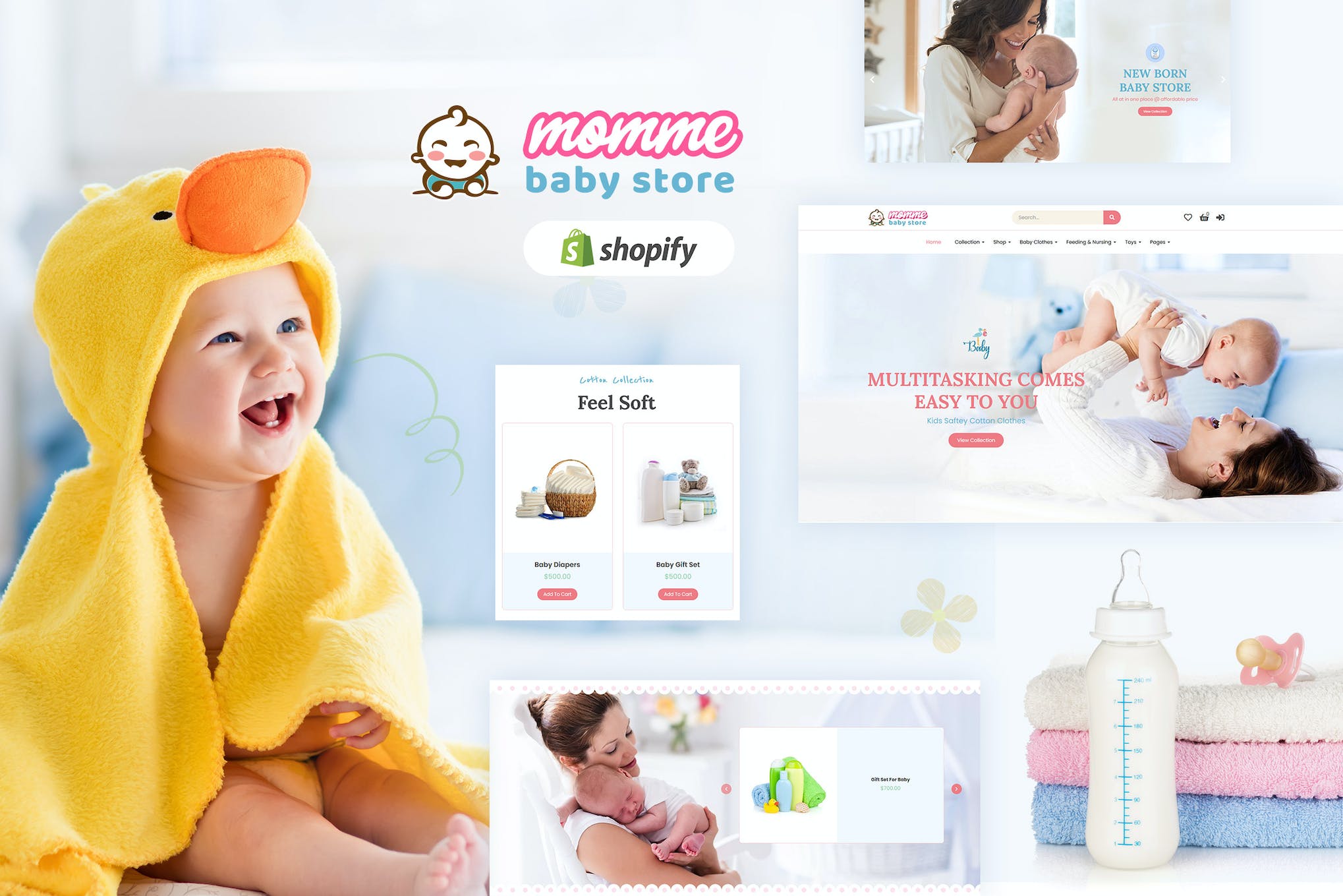 Momme – Shopify Kids, Baby Shop Theme