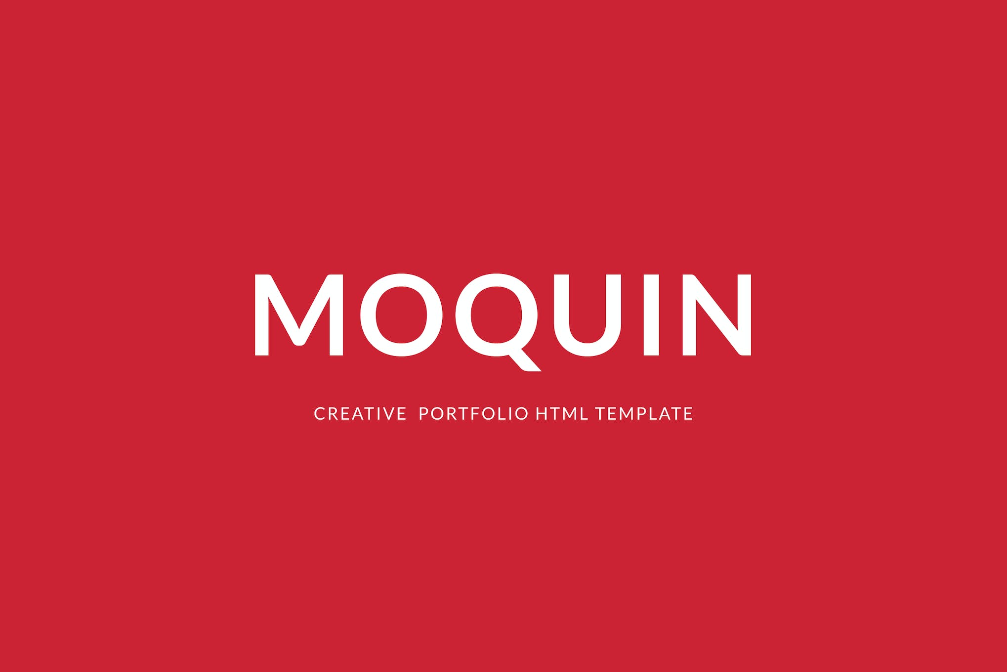 Moquin Creative Portfolio HTML Template