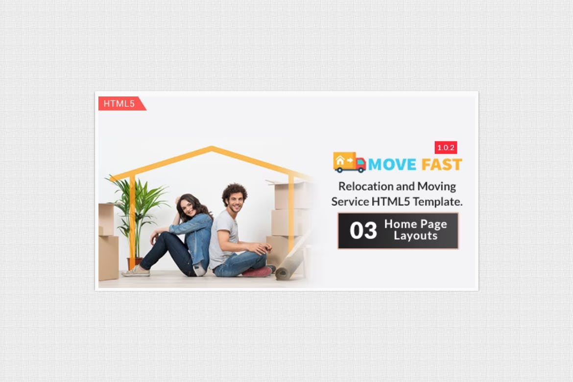 Move Fast – Relocation and Moving Service Template