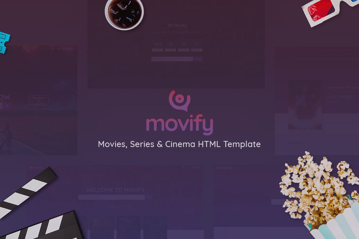 Movify – Movies, TV Shows & Cinema HTML Template