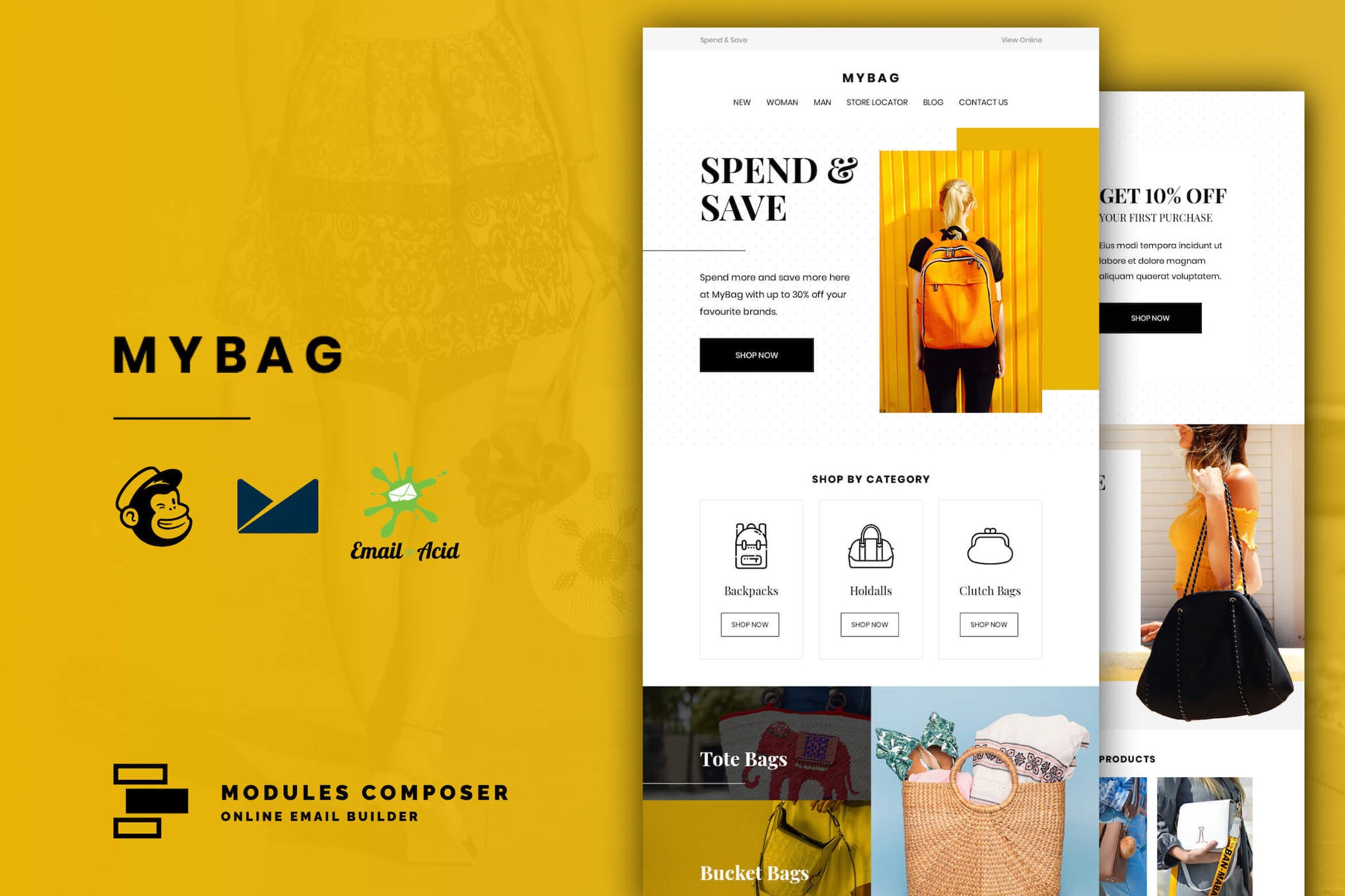 MyBag – E-commerce Responsive Email Template