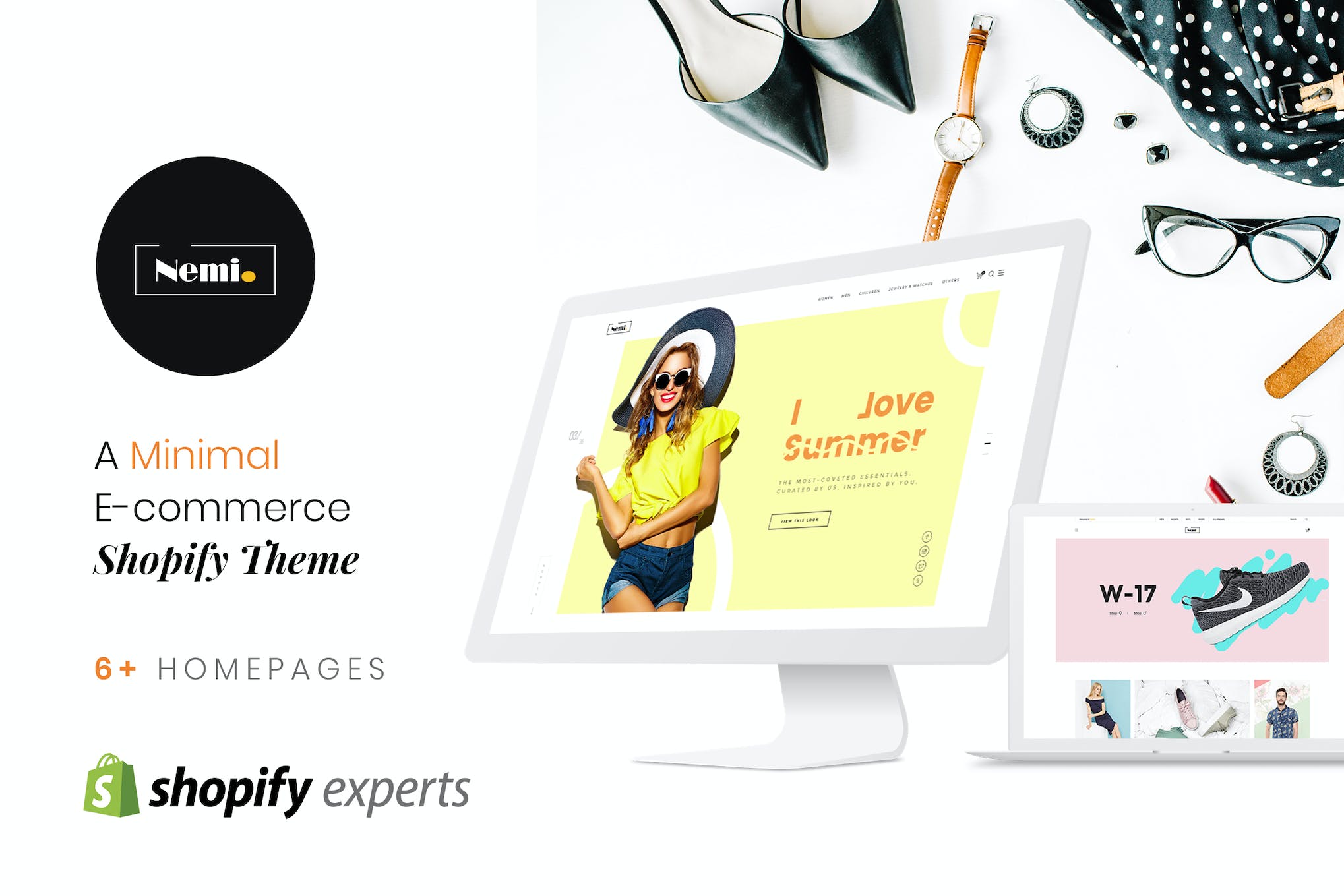 Nemi | Multi Store Responsive Shopify Theme