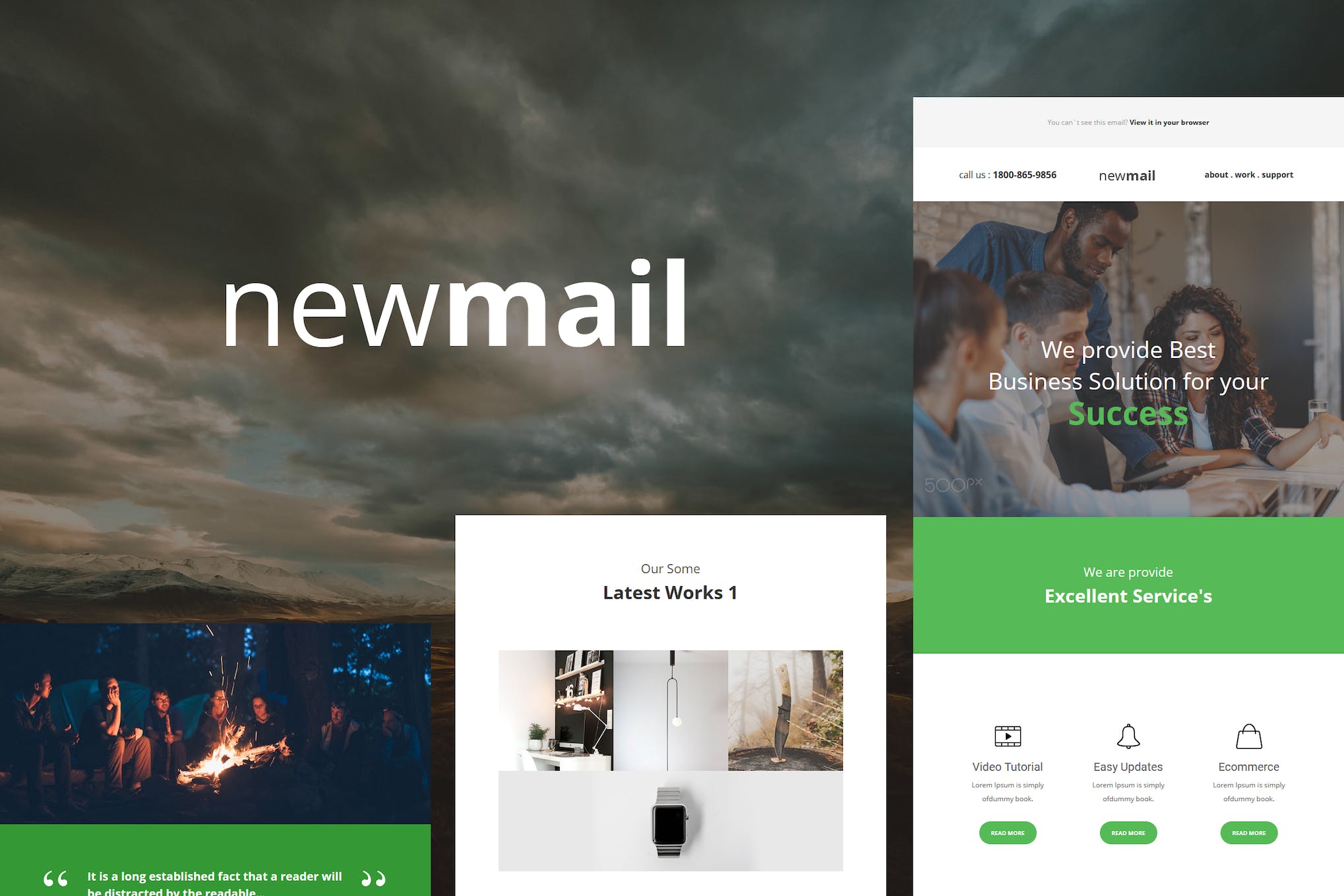 newmail – Responsive E-mail Template