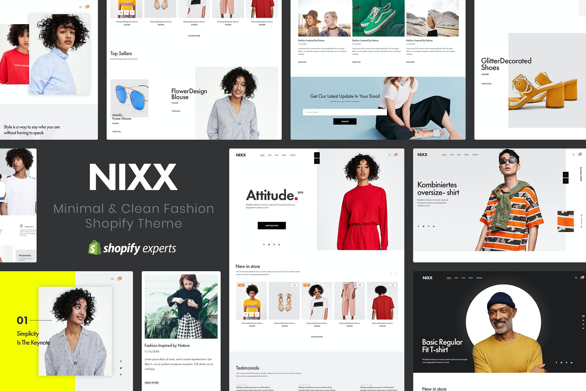 NIXX | Minimal & Clean Fashion Shopify Theme