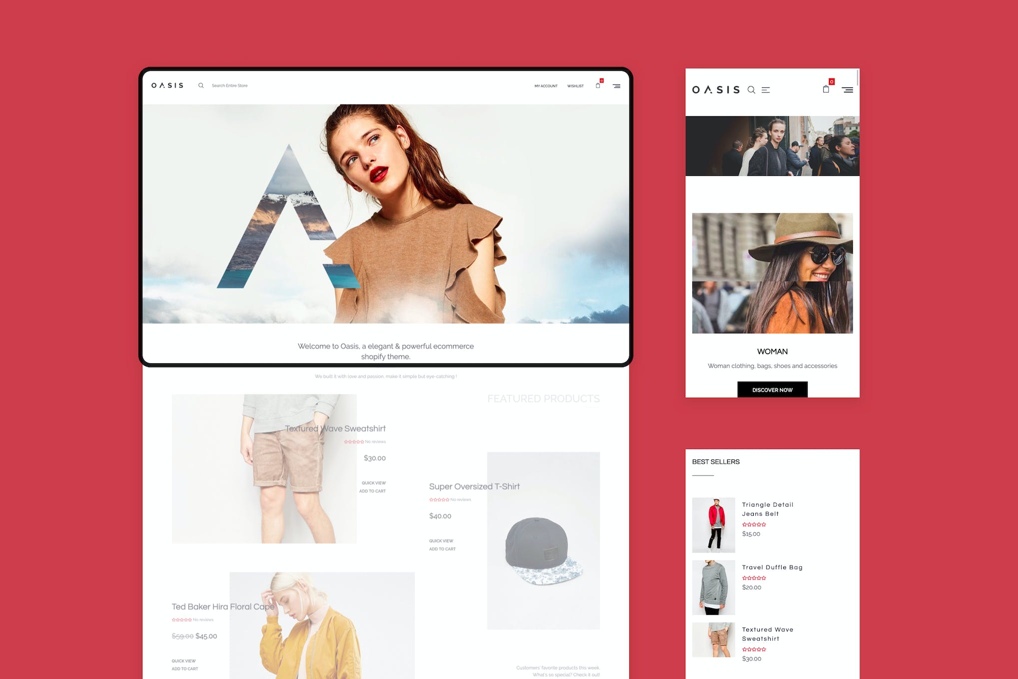 Oasis – Modern Shopify Theme