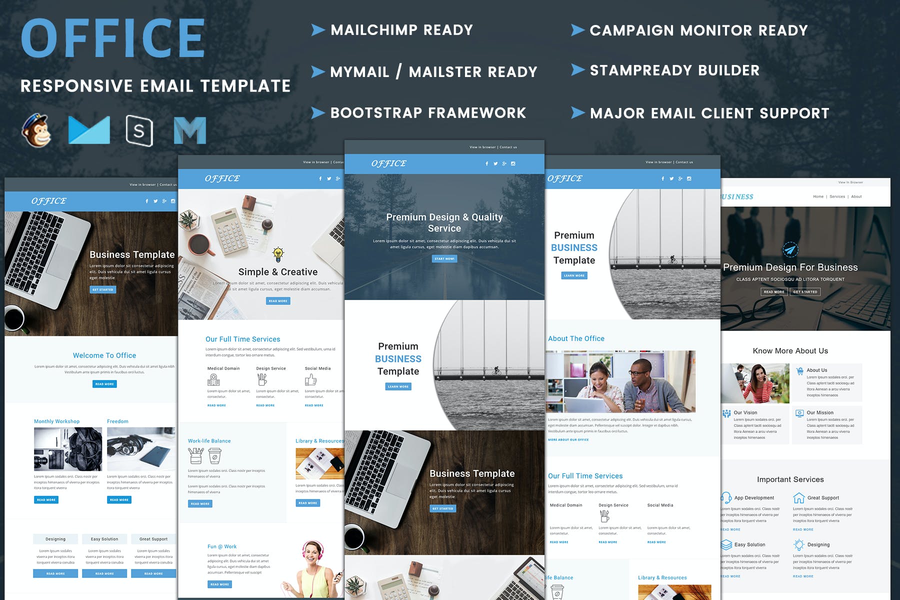 Office – Multipurpose Responsive Email Templates