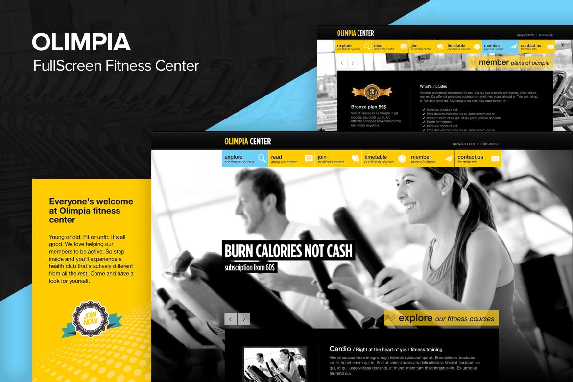 Olimpia Responsive Fitness Center