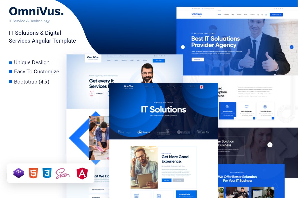 Omnivus – IT Solutions & Services Angular Template