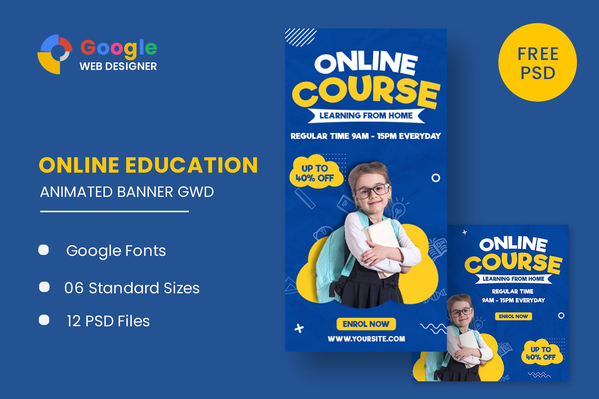 Online Course HTML5 Banner Ads GWD