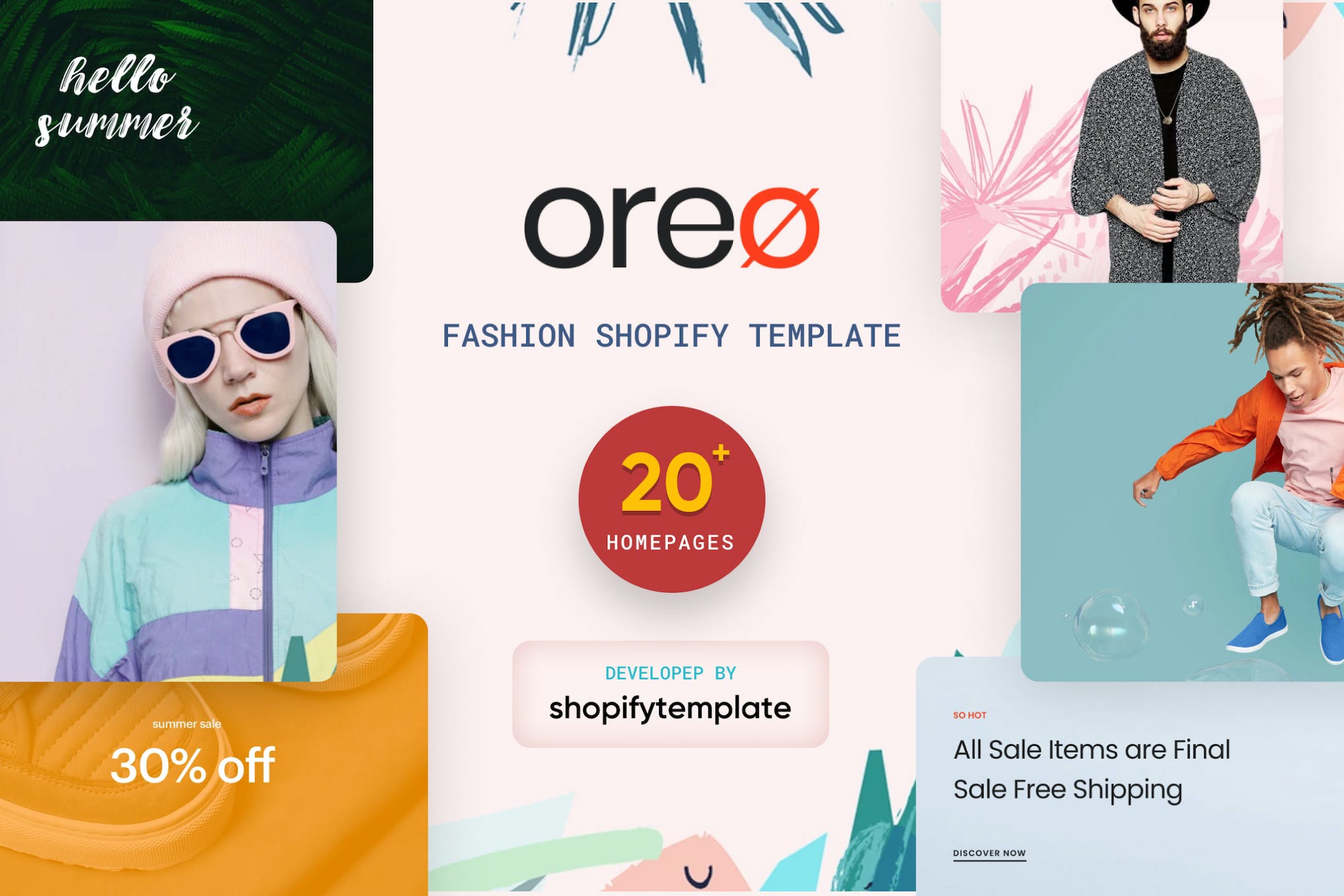 Oreo Minimal Clean Shopify Theme