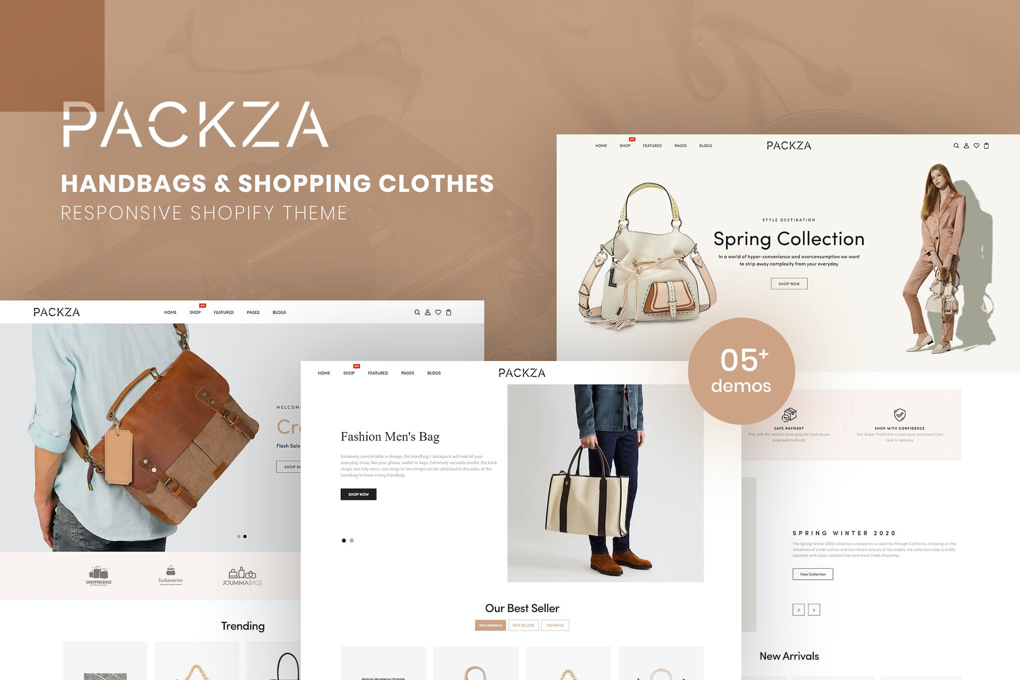 Packza – Handbags & Shopping Clothes Shopify